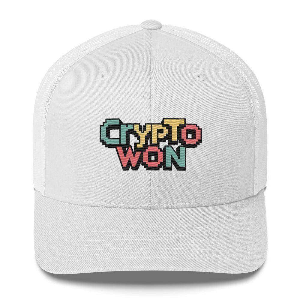 Crypto Won Trucker Cap - InvestmenTees