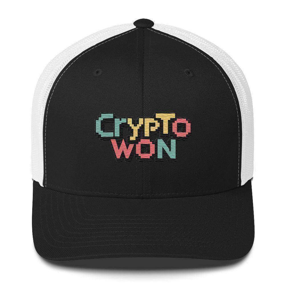 Crypto Won Trucker Cap - InvestmenTees
