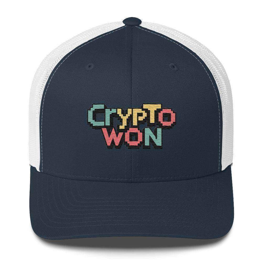 Crypto Won Trucker Cap - InvestmenTees