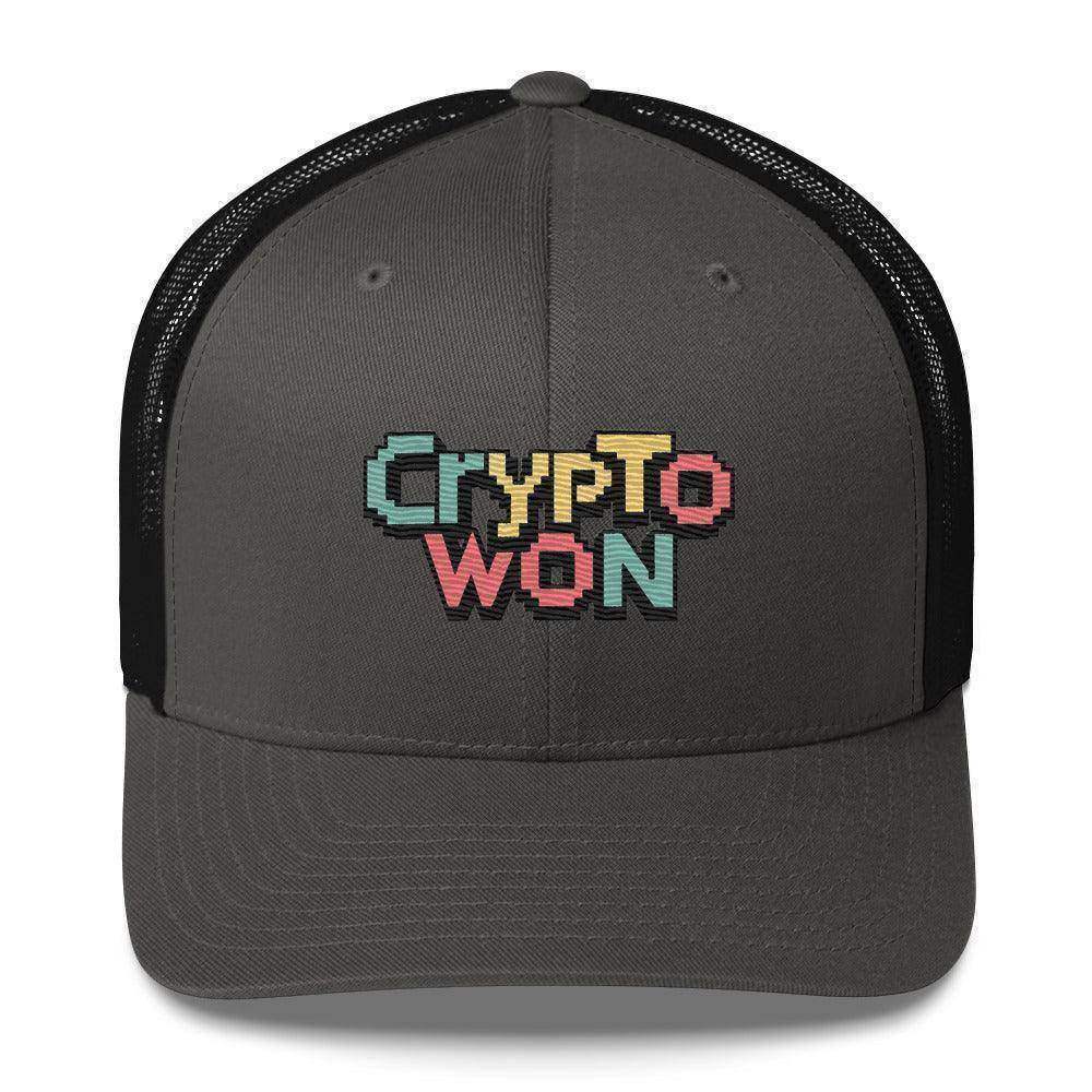 Crypto Won Trucker Cap - InvestmenTees