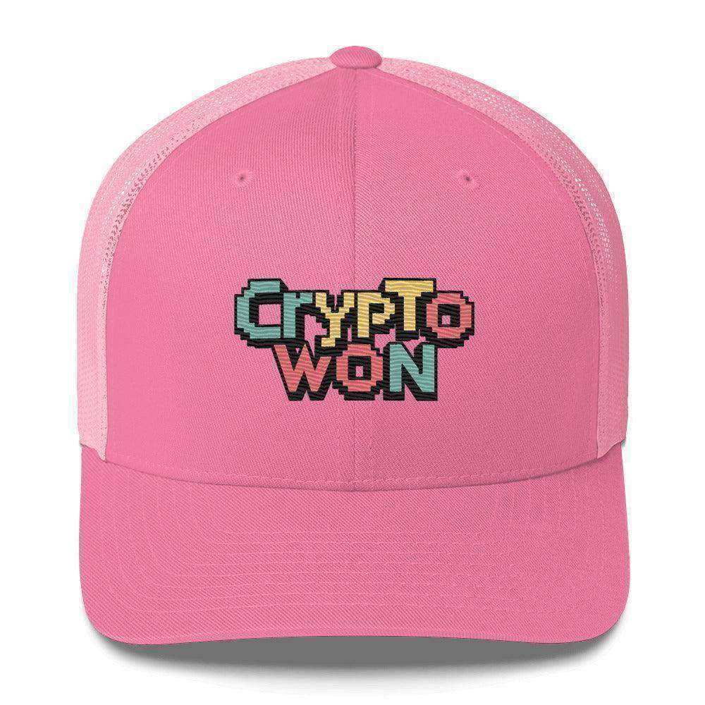 Crypto Won Trucker Cap - InvestmenTees