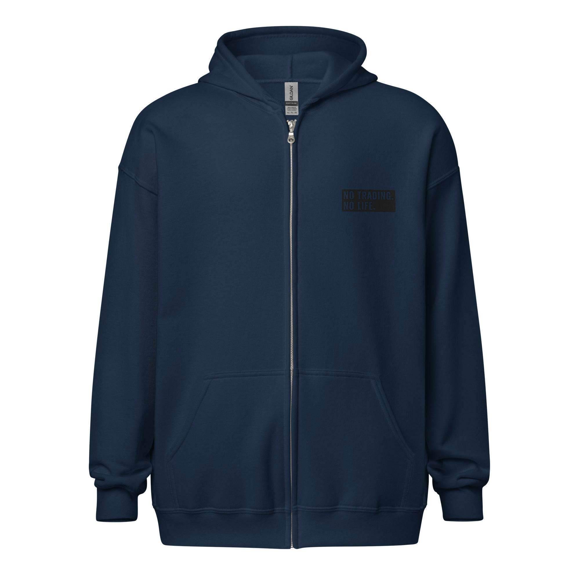 Crypto Zip Up Hoodie - InvestmenTees