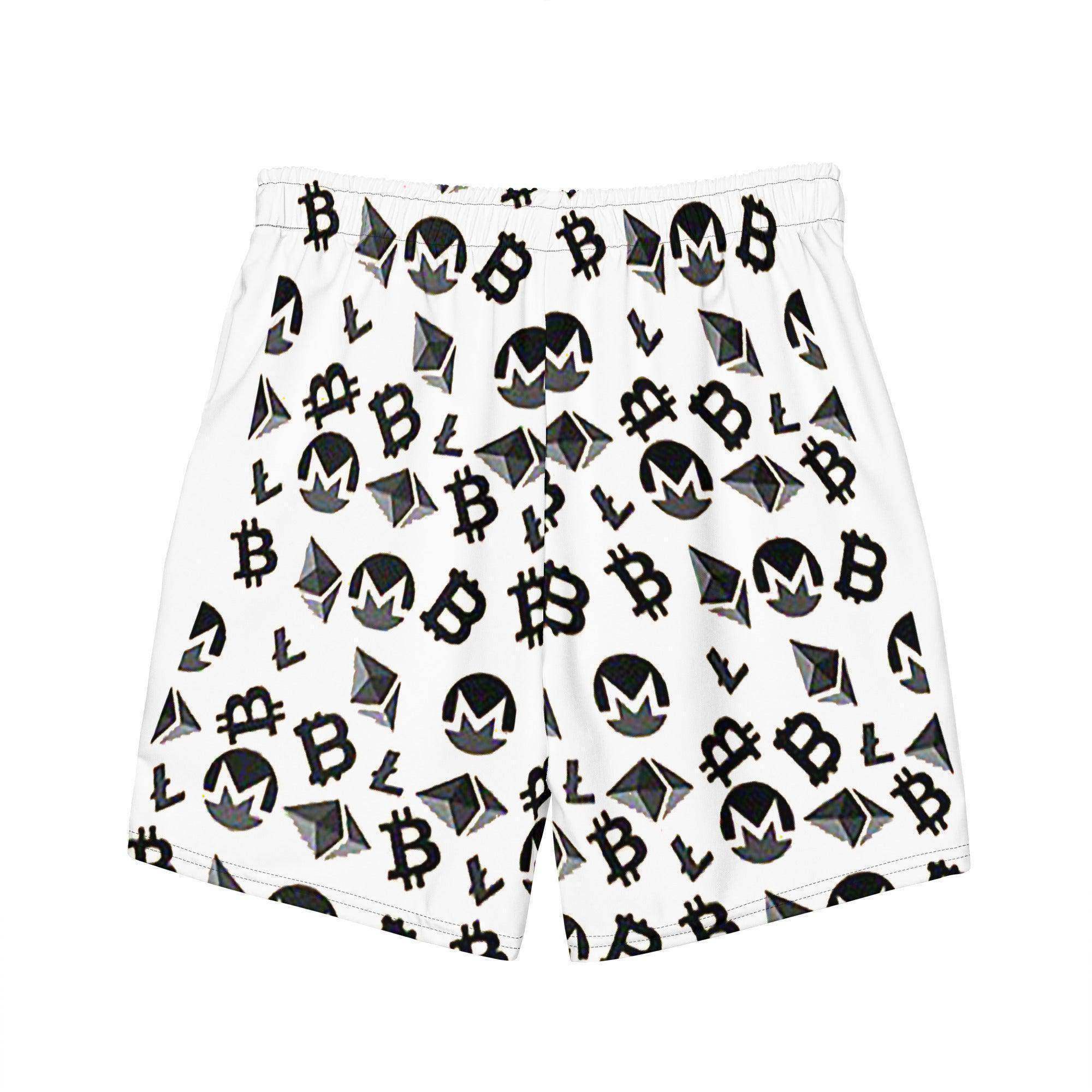 Cryptocurrency Swim Trunks - InvestmenTees