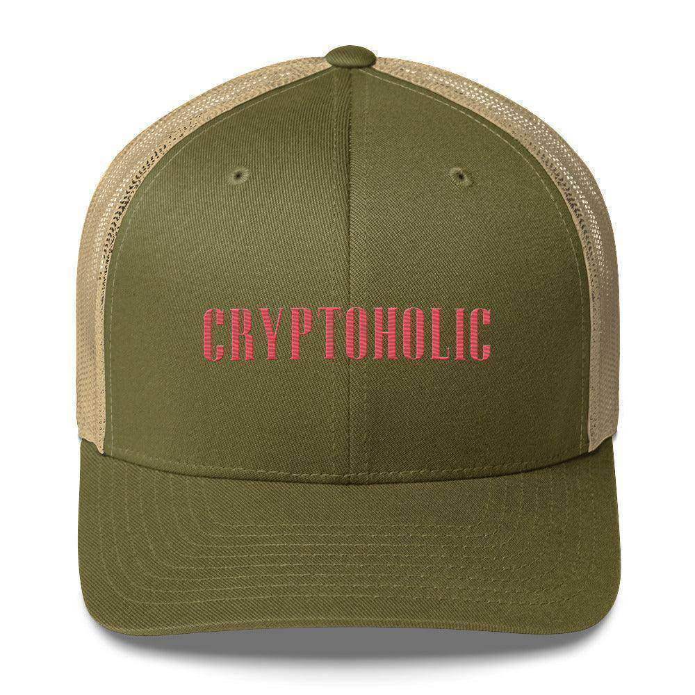 Cryptoholic Trucker Cap - InvestmenTees