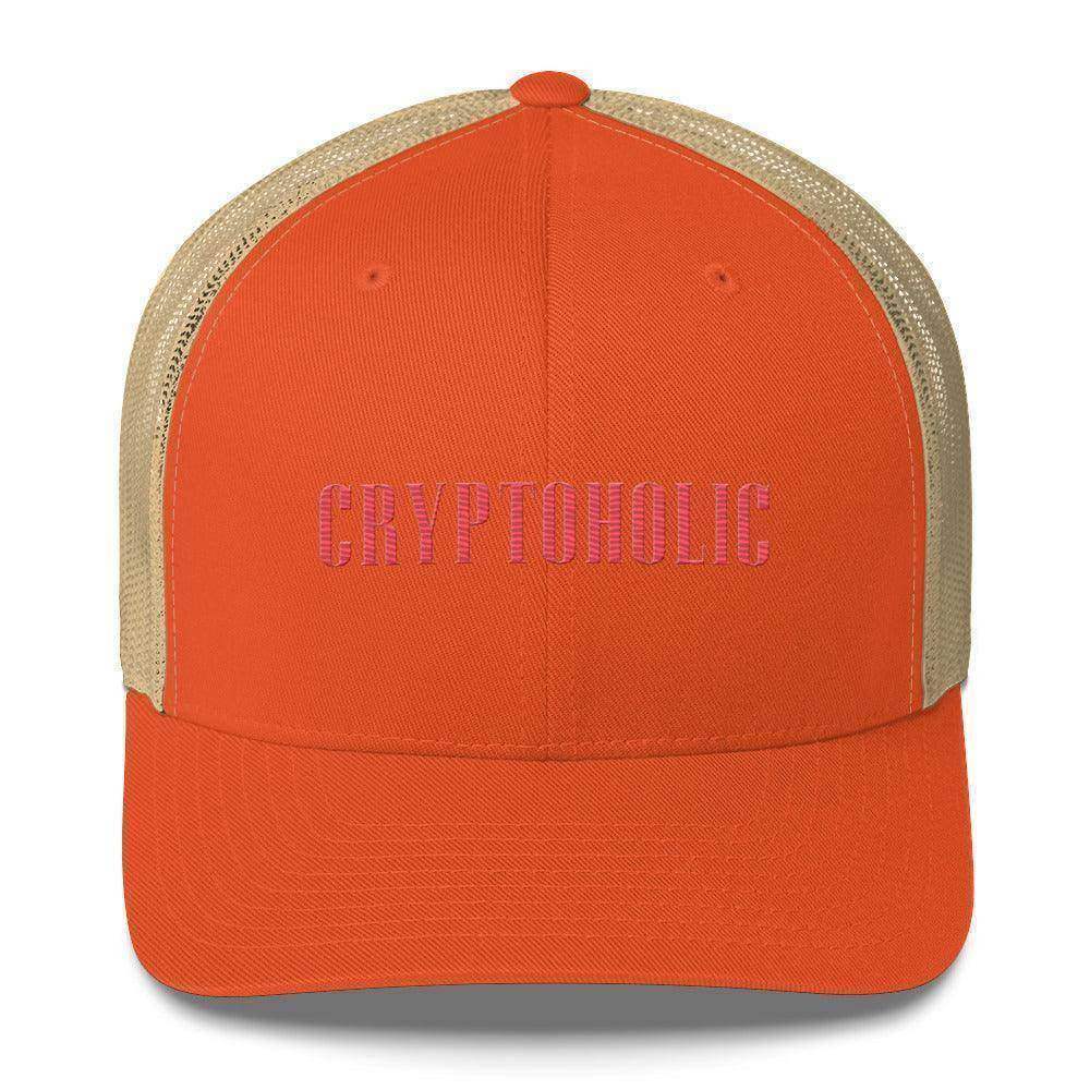 Cryptoholic Trucker Cap - InvestmenTees