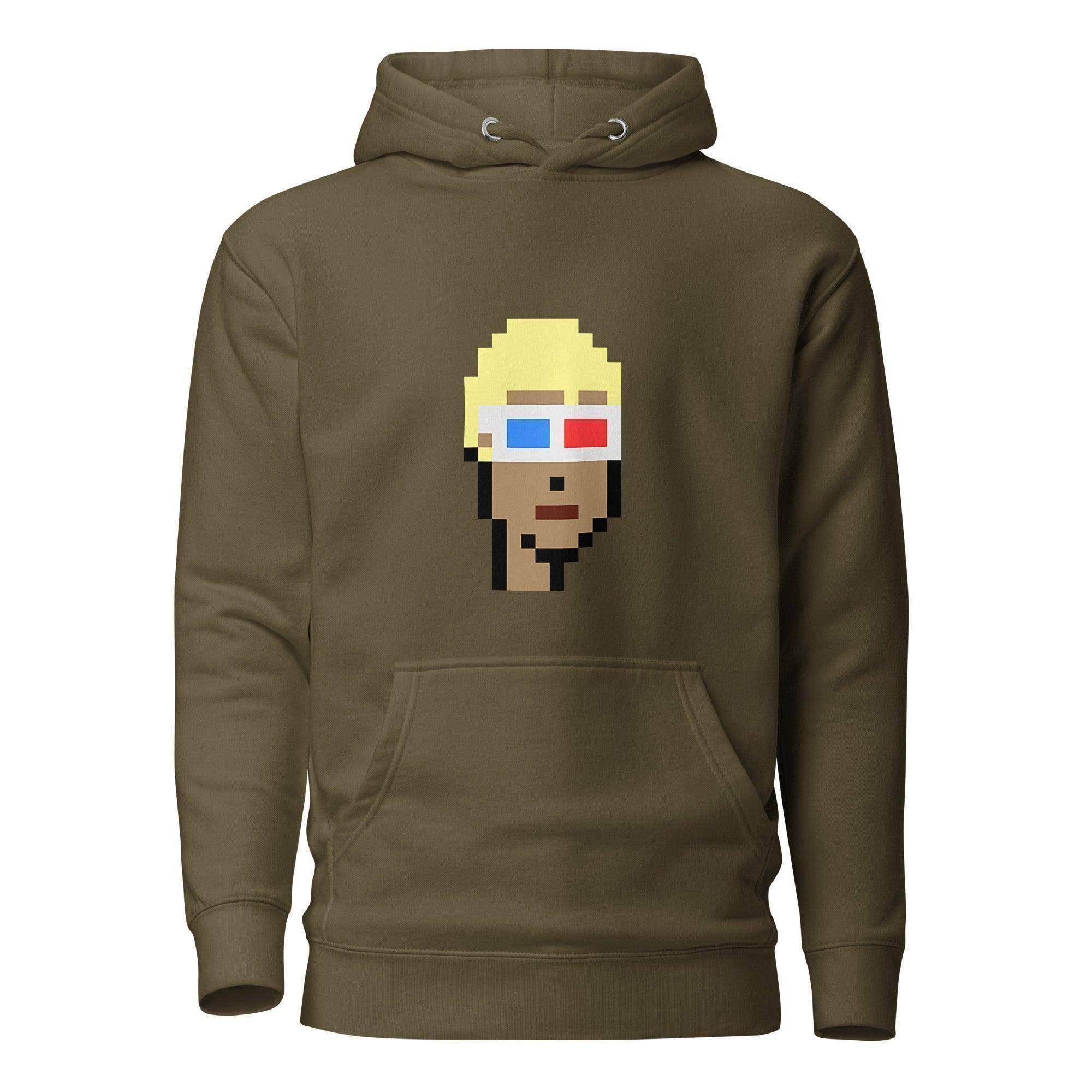 CryptoPunk 4 Pullover Hoodie - InvestmenTees