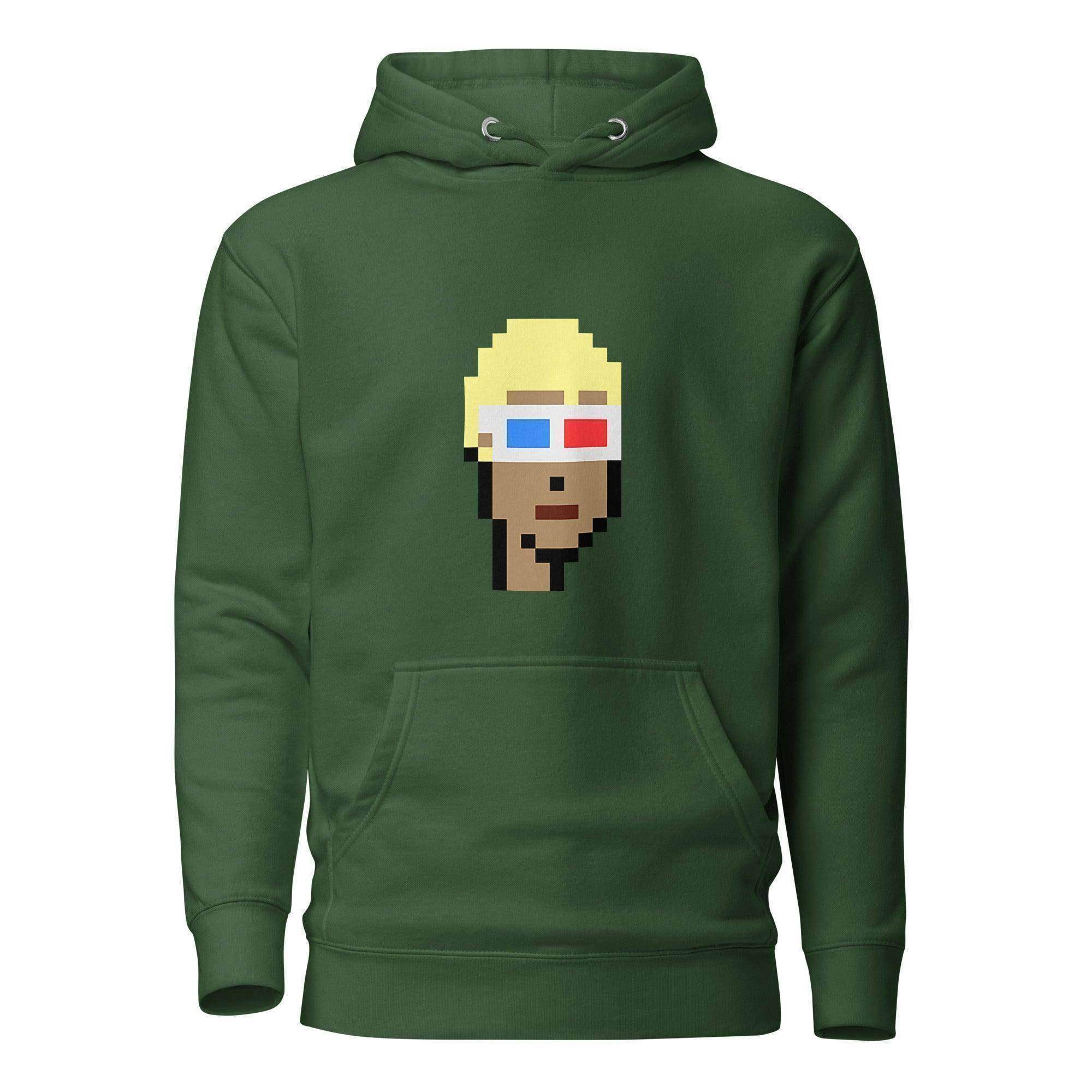 CryptoPunk 4 Pullover Hoodie - InvestmenTees