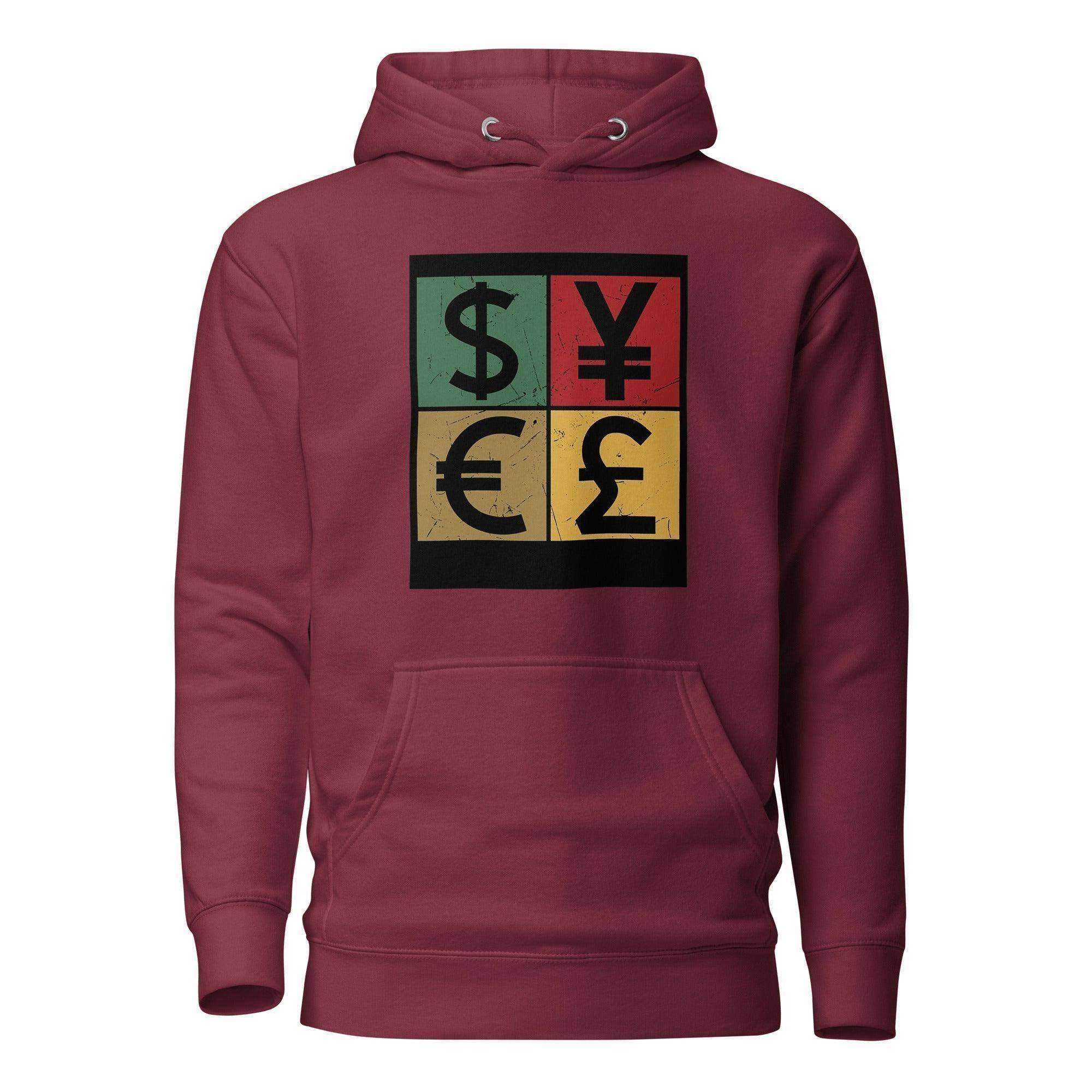 Currency Squares Pullover Hoodie - InvestmenTees