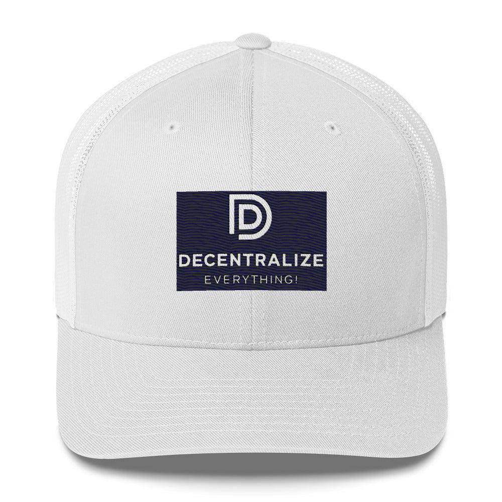 Decentralize Everything Trucker Cap - InvestmenTees