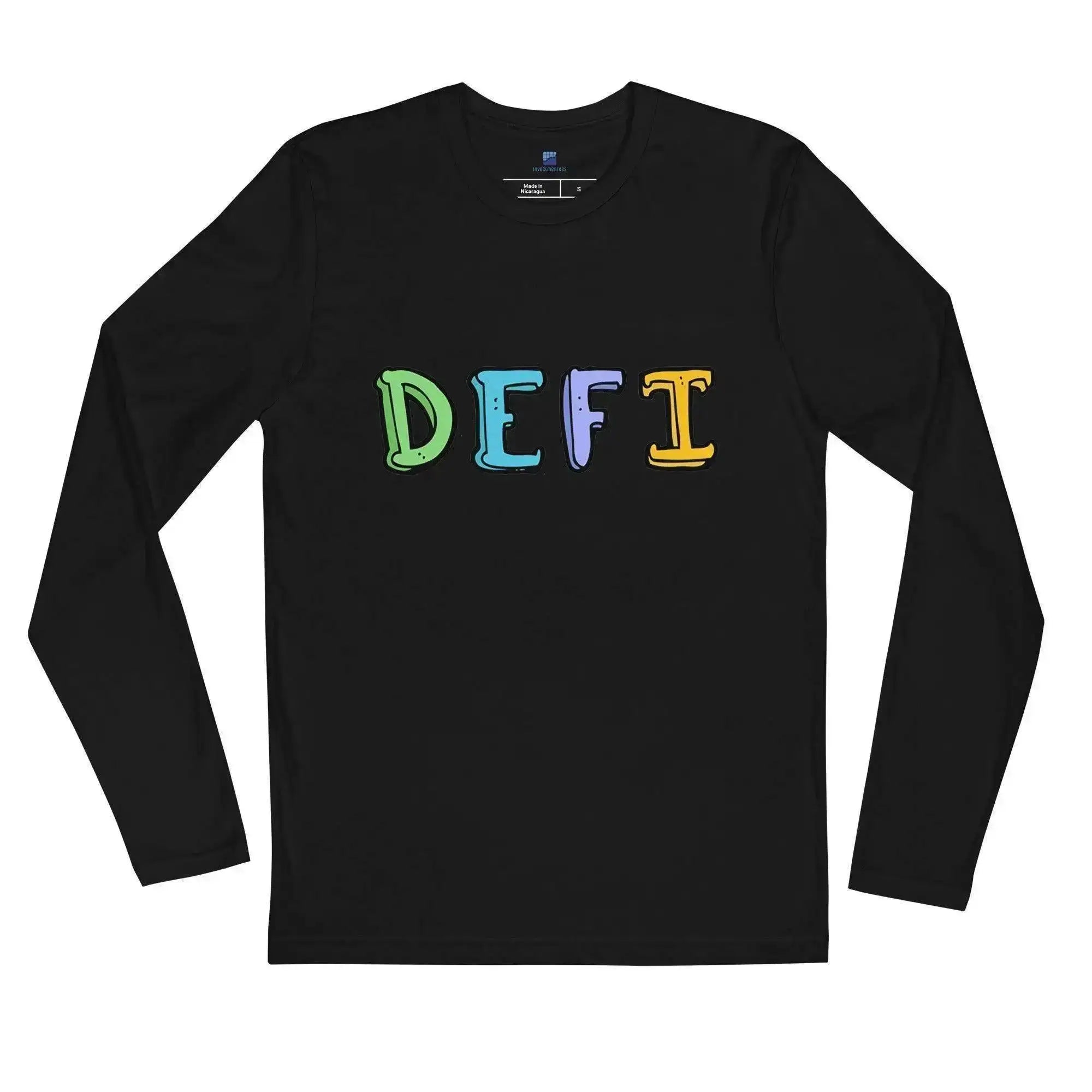 Defi | Decentralized Finance Long Sleeve T-Shirt - InvestmenTees