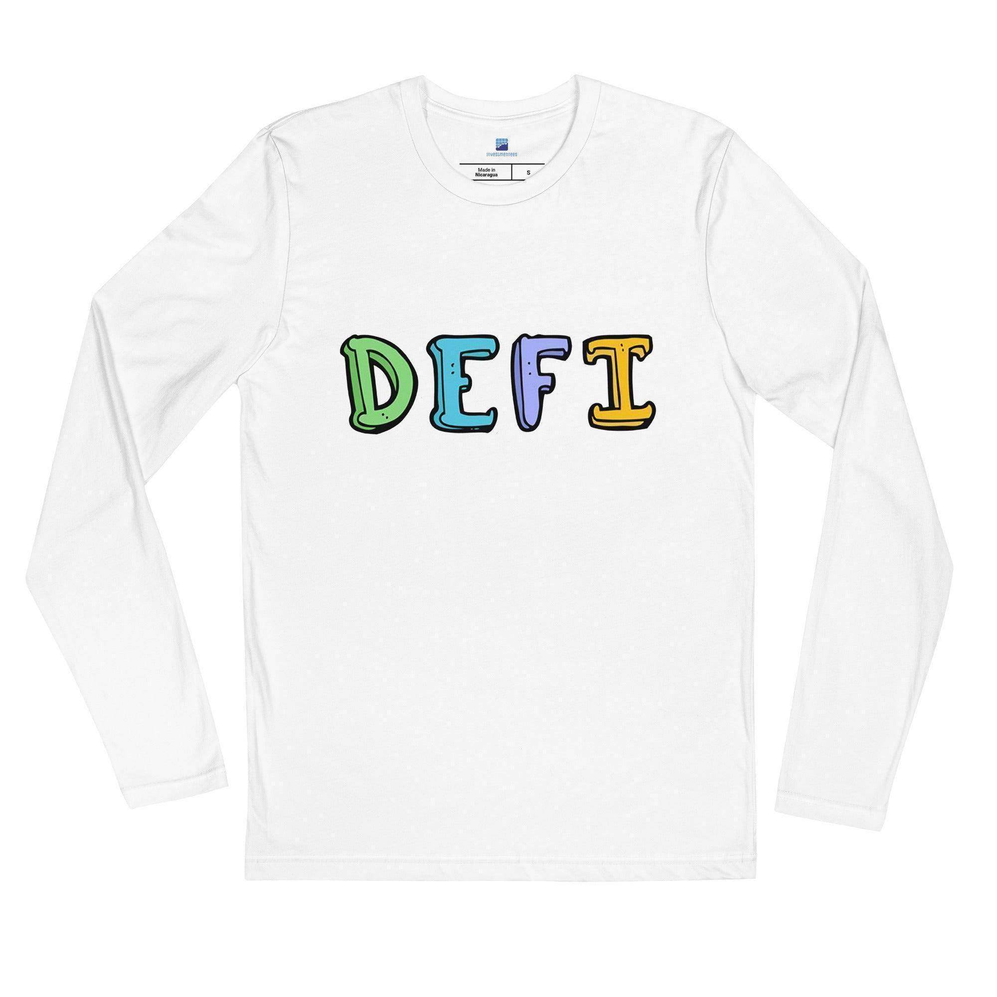 Defi | Decentralized Finance Long Sleeve T-Shirt - InvestmenTees