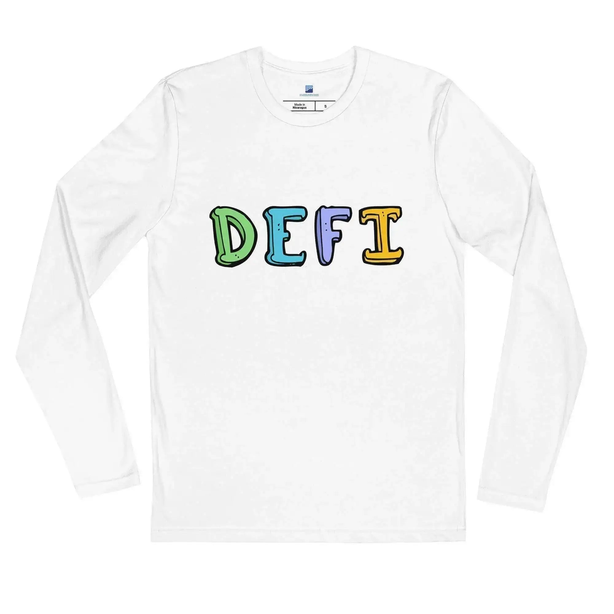Defi | Decentralized Finance Long Sleeve T-Shirt - InvestmenTees