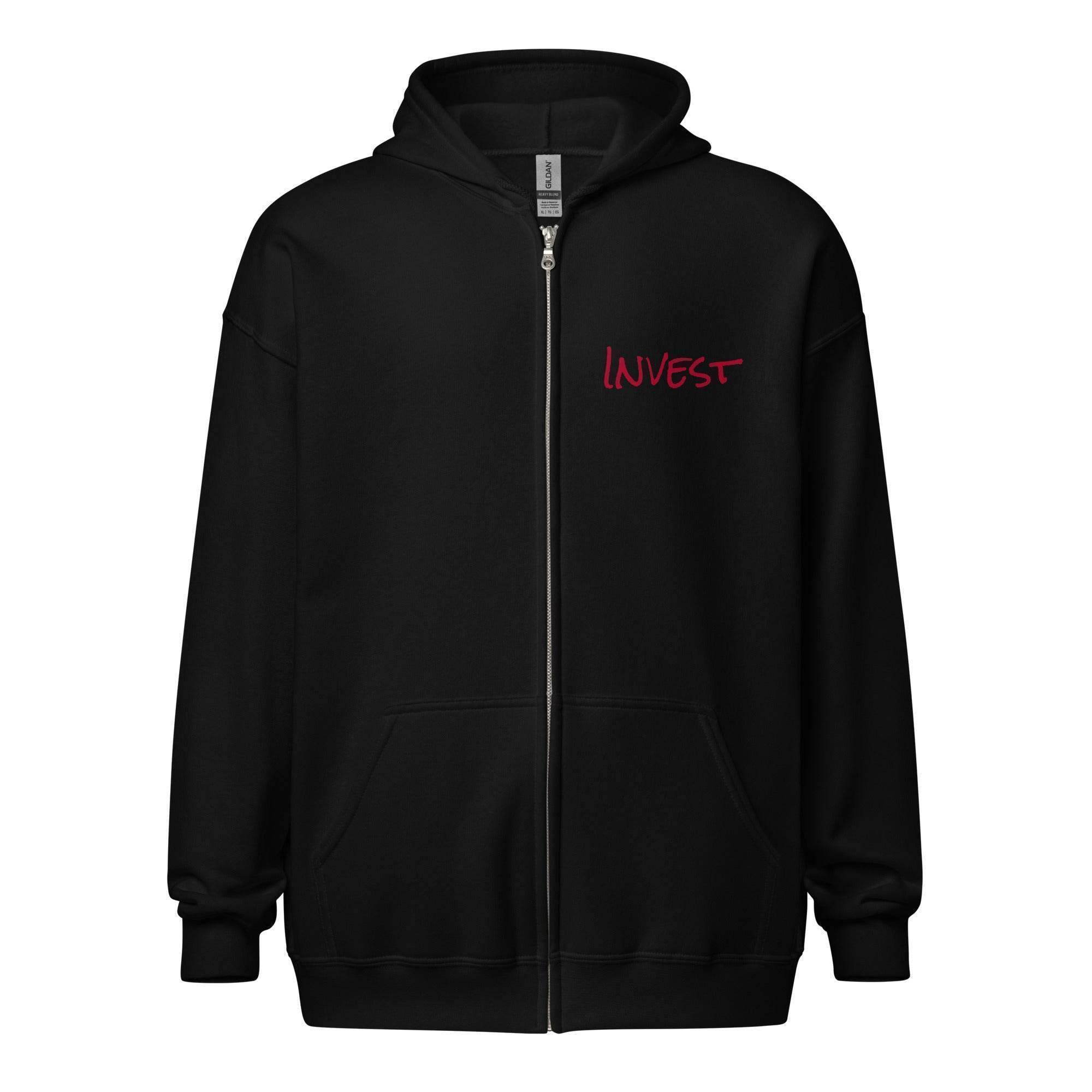 Devour The Rich Zip Up Hoodie - InvestmenTees