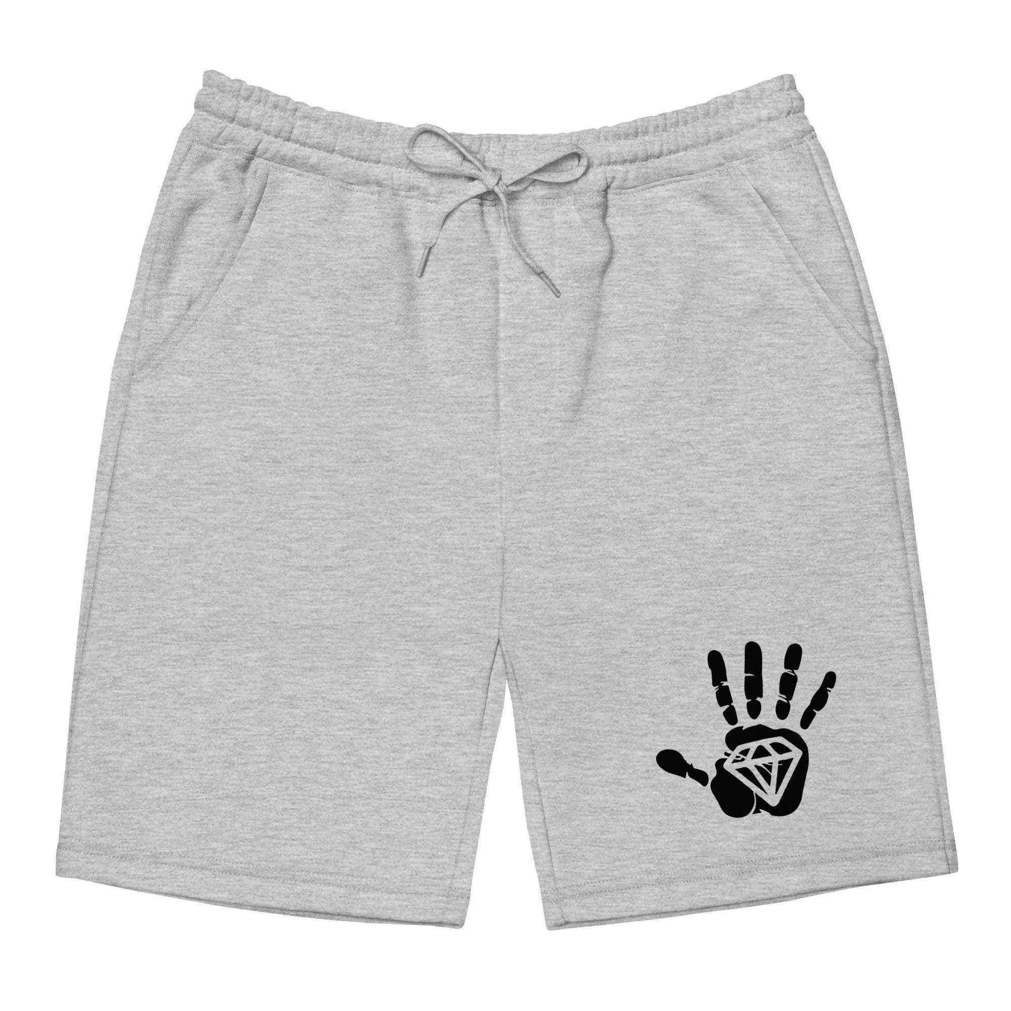 Diamond Palm Black Shorts - InvestmenTees