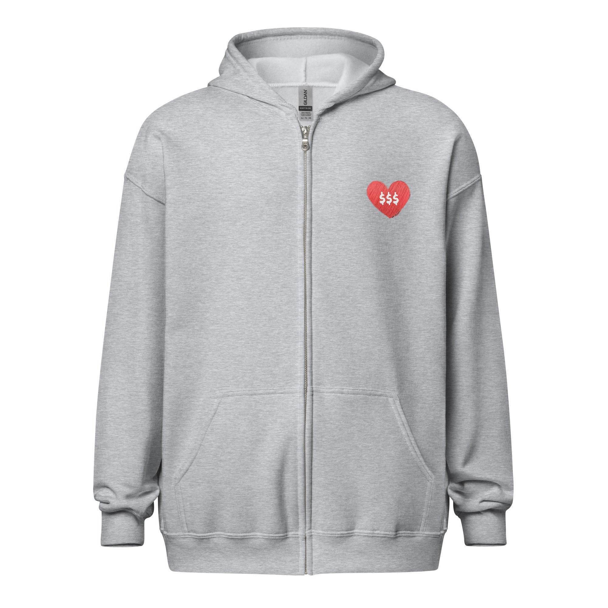 Dirty Money Zip Up Hoodie - InvestmenTees