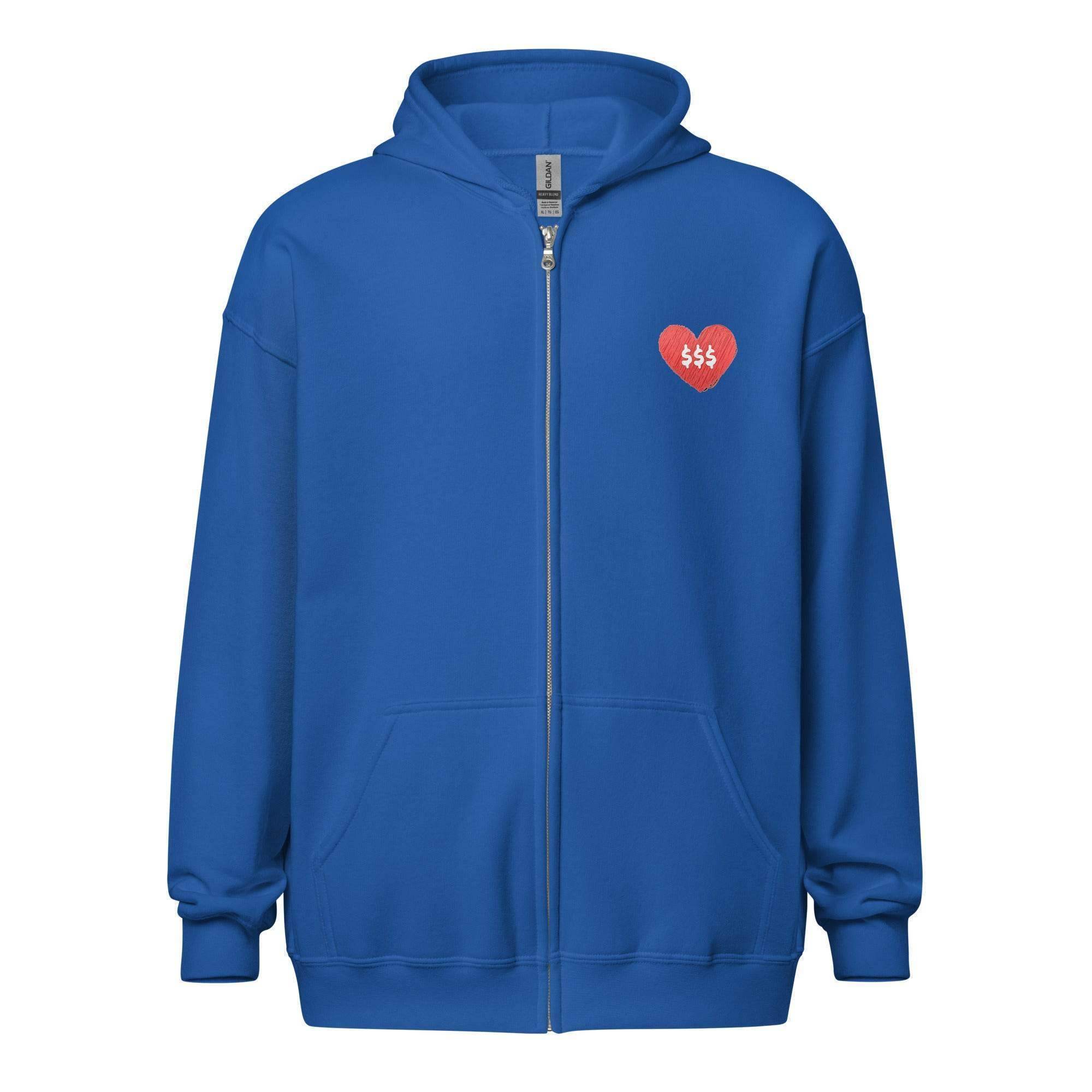 Dirty Money Zip Up Hoodie - InvestmenTees
