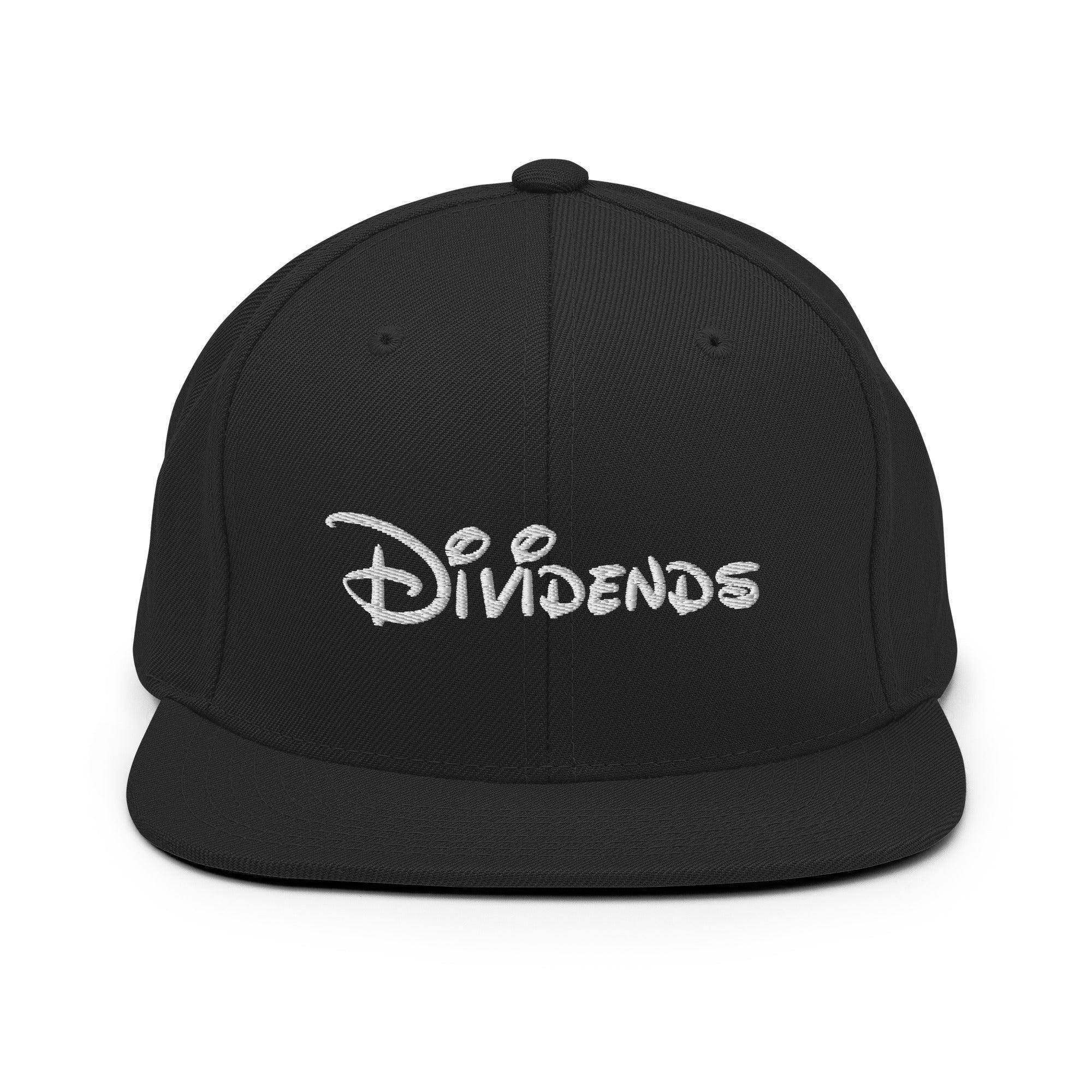 Dividends | Finance Snapback Hat - InvestmenTees