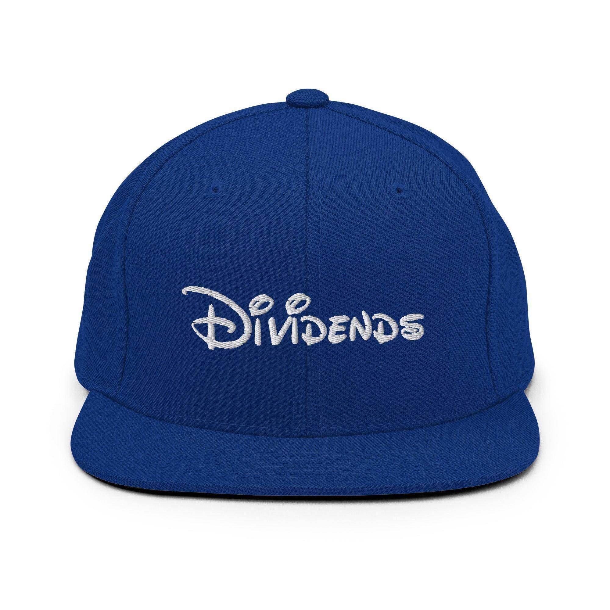 Dividends | Finance Snapback Hat - InvestmenTees