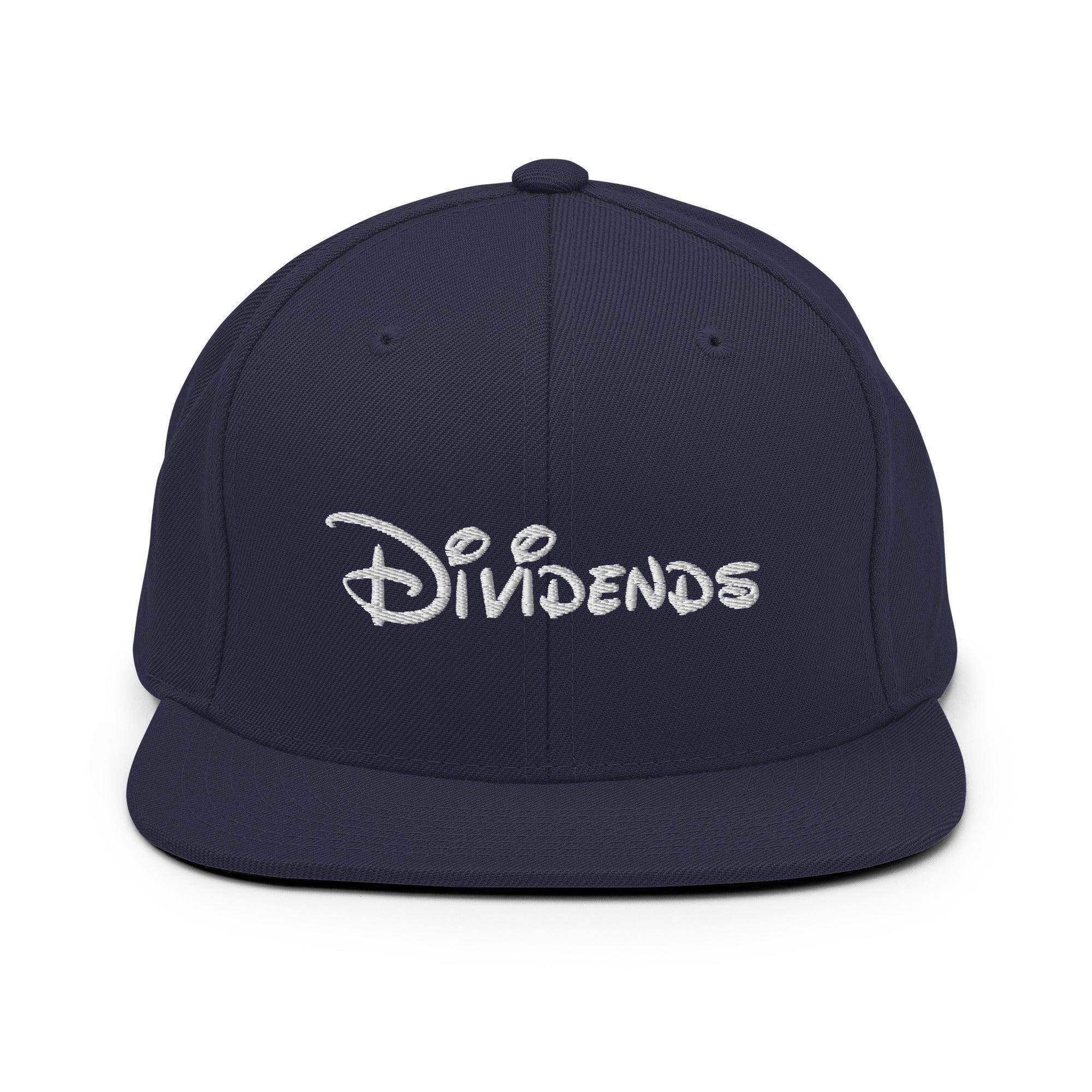 Dividends | Finance Snapback Hat - InvestmenTees