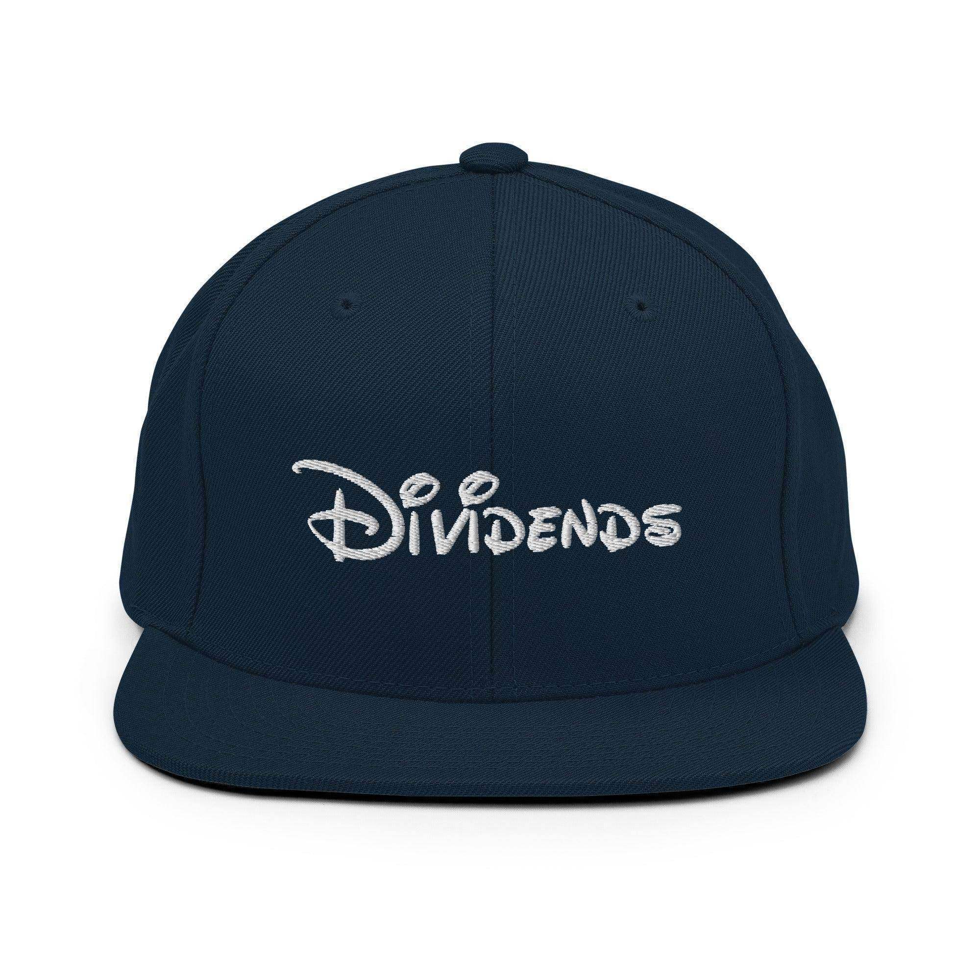 Dividends | Finance Snapback Hat - InvestmenTees