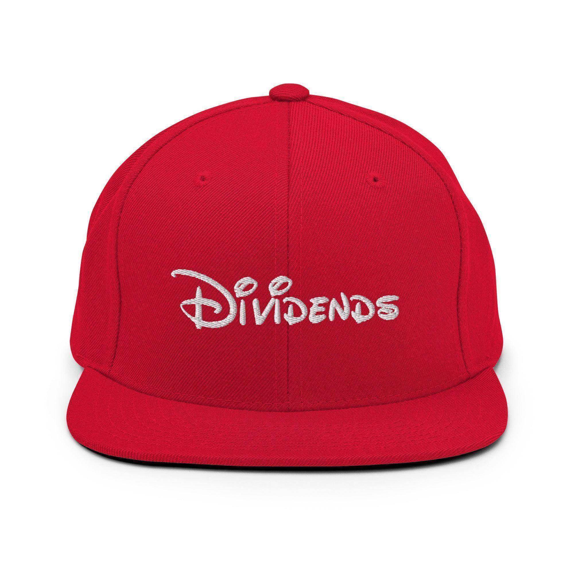 Dividends | Finance Snapback Hat - InvestmenTees