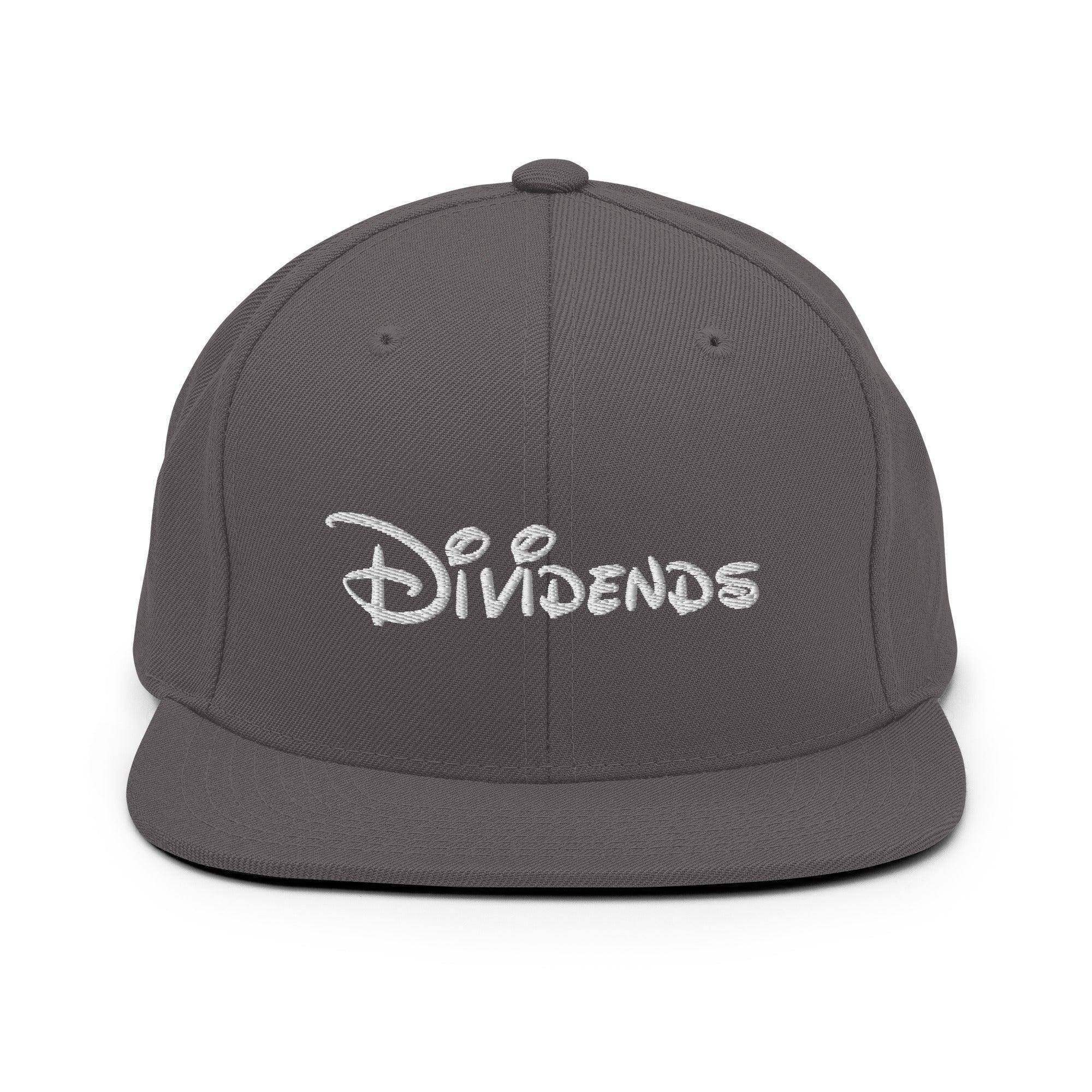 Dividends | Finance Snapback Hat - InvestmenTees