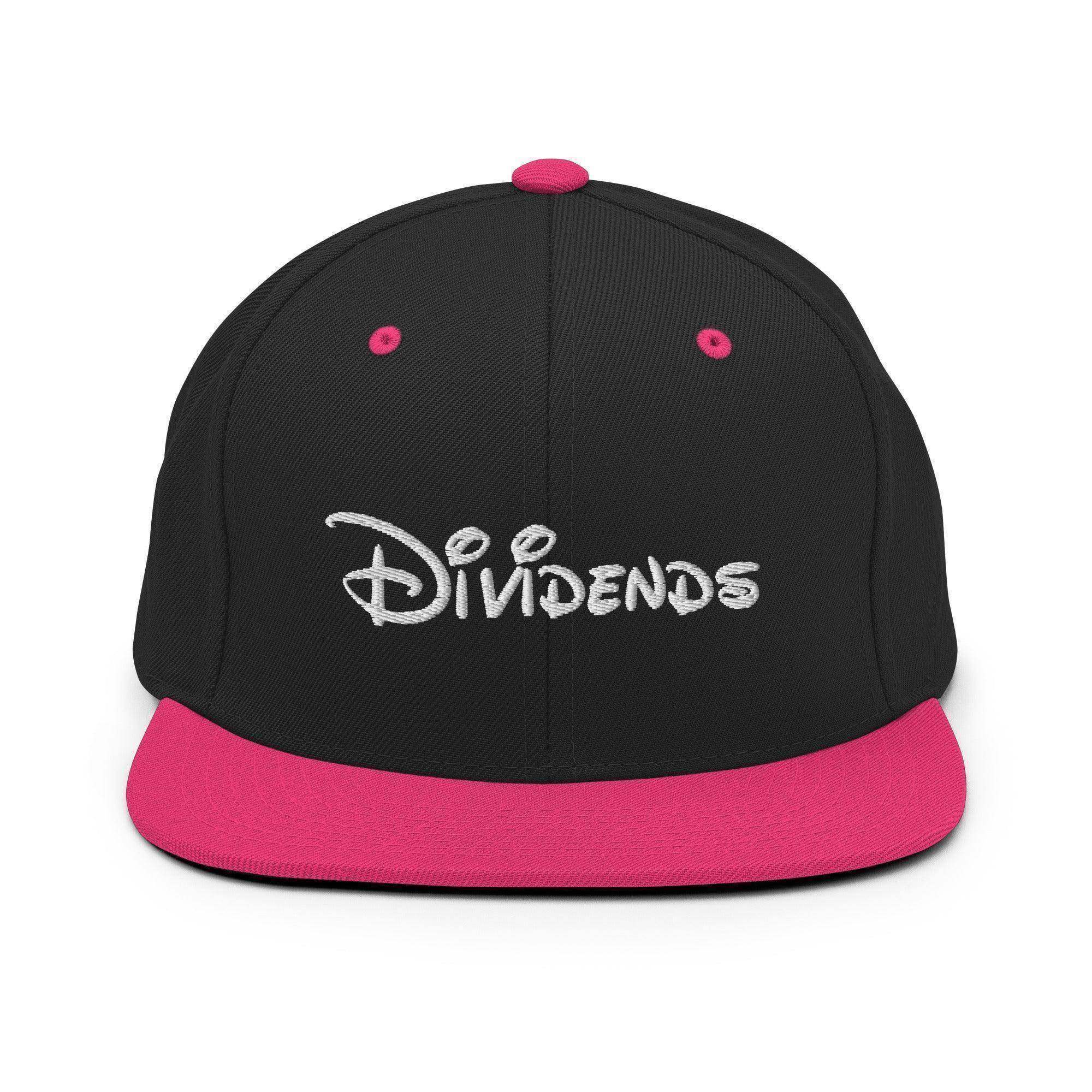 Dividends | Finance Snapback Hat - InvestmenTees