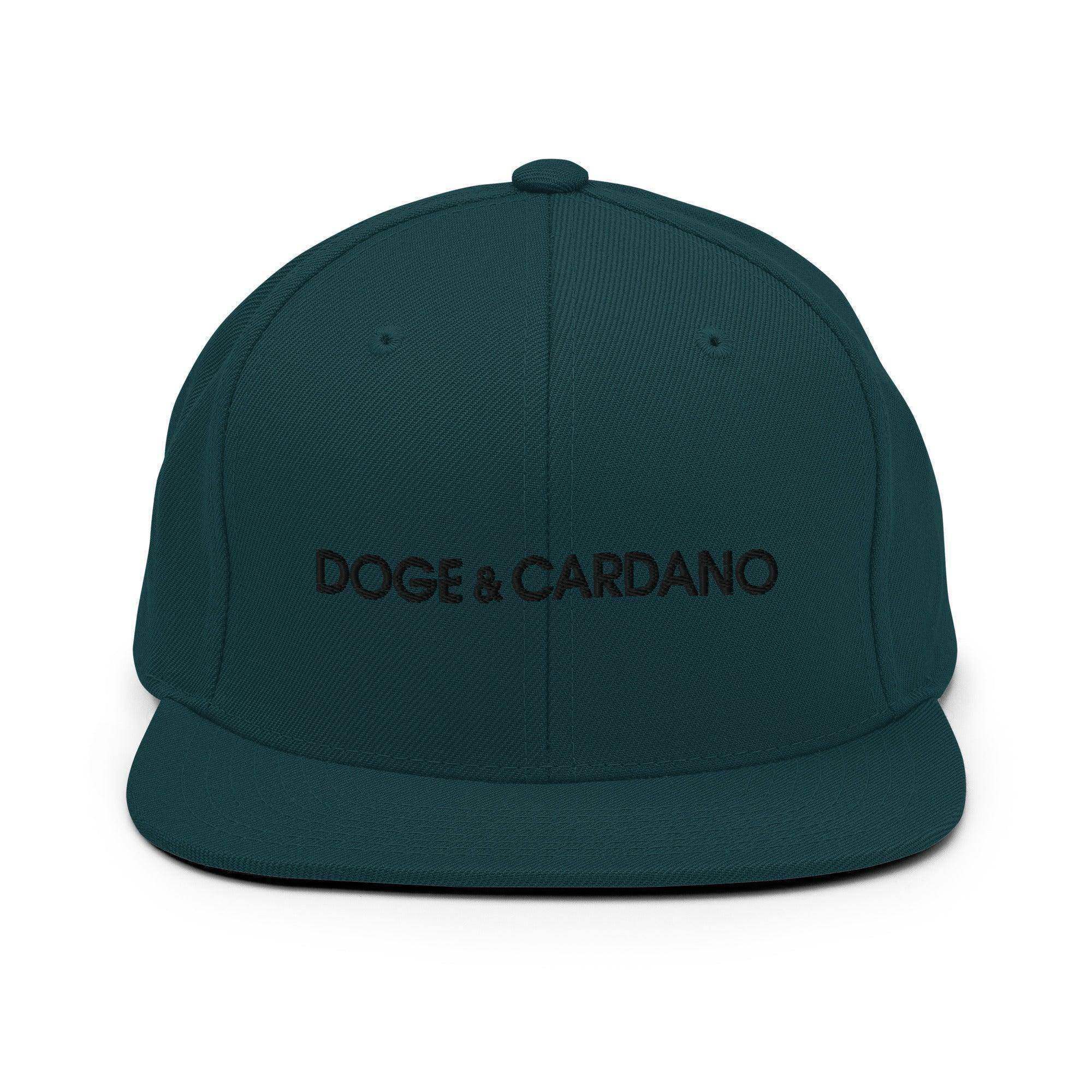 Doge & Cardano Snapback Hat - InvestmenTees