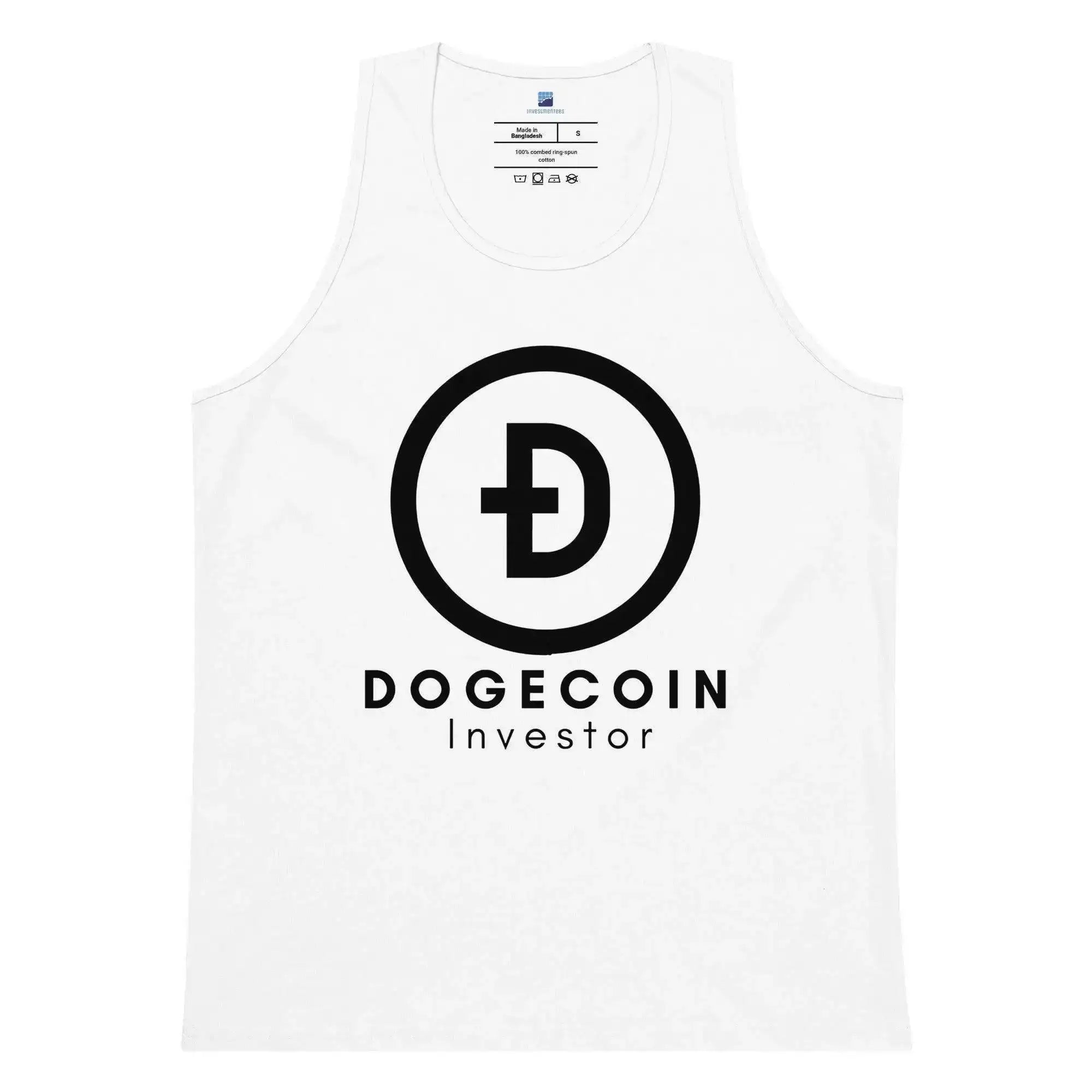 Dogecoin Investor Tank Top - InvestmenTees