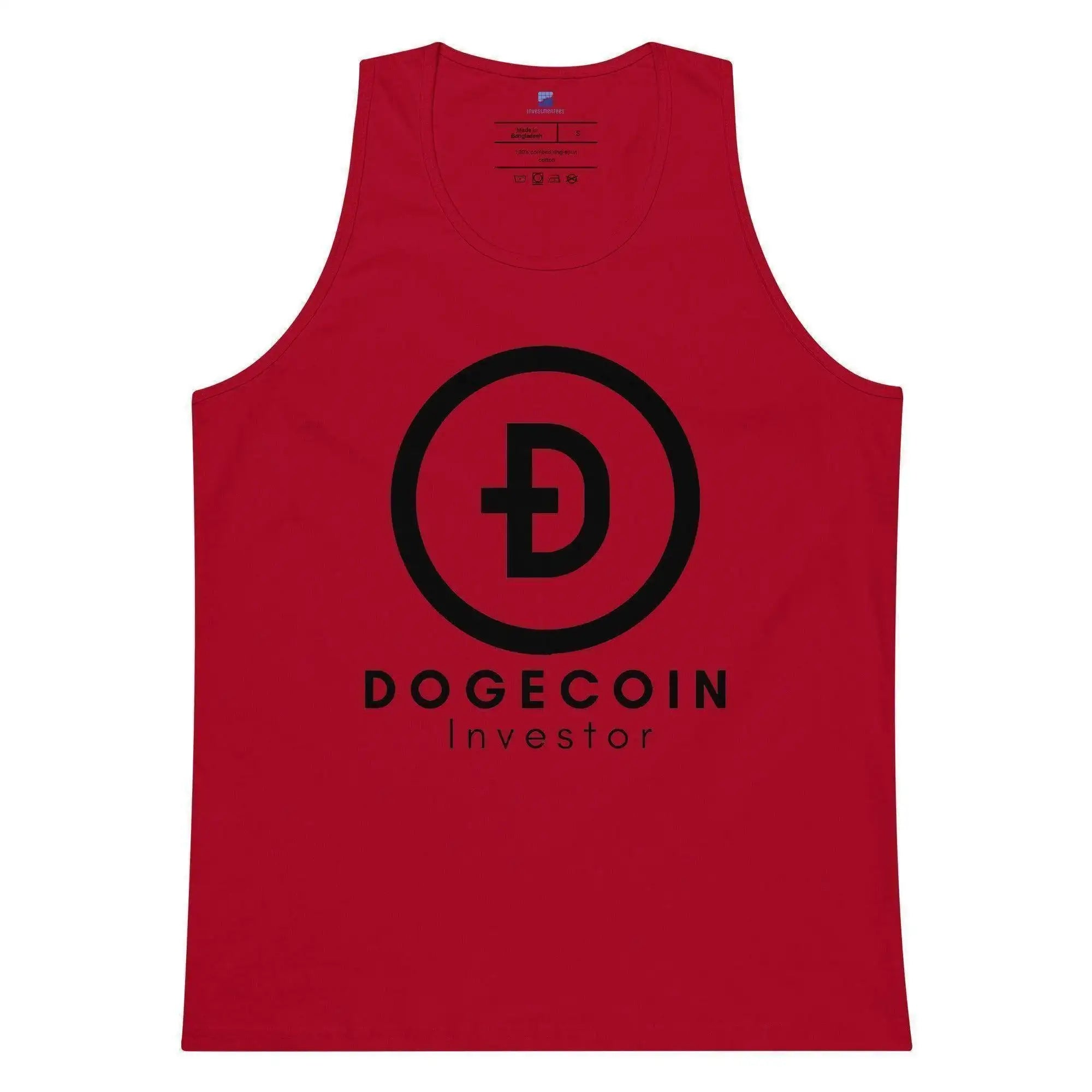 Dogecoin Investor Tank Top - InvestmenTees