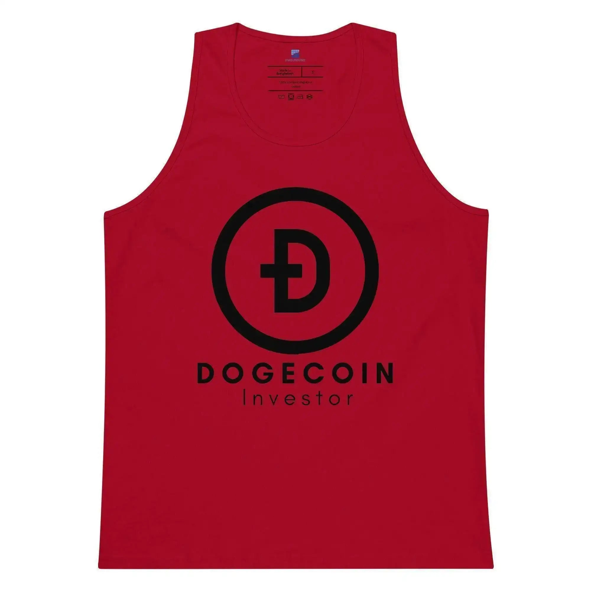 Dogecoin Investor Tank Top - InvestmenTees