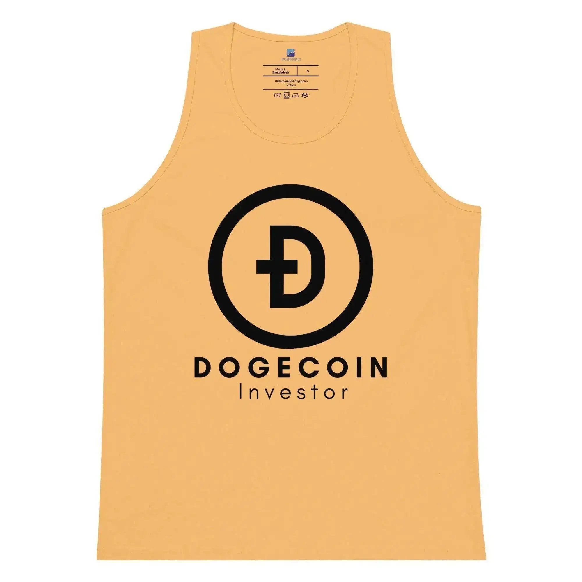 Dogecoin Investor Tank Top - InvestmenTees
