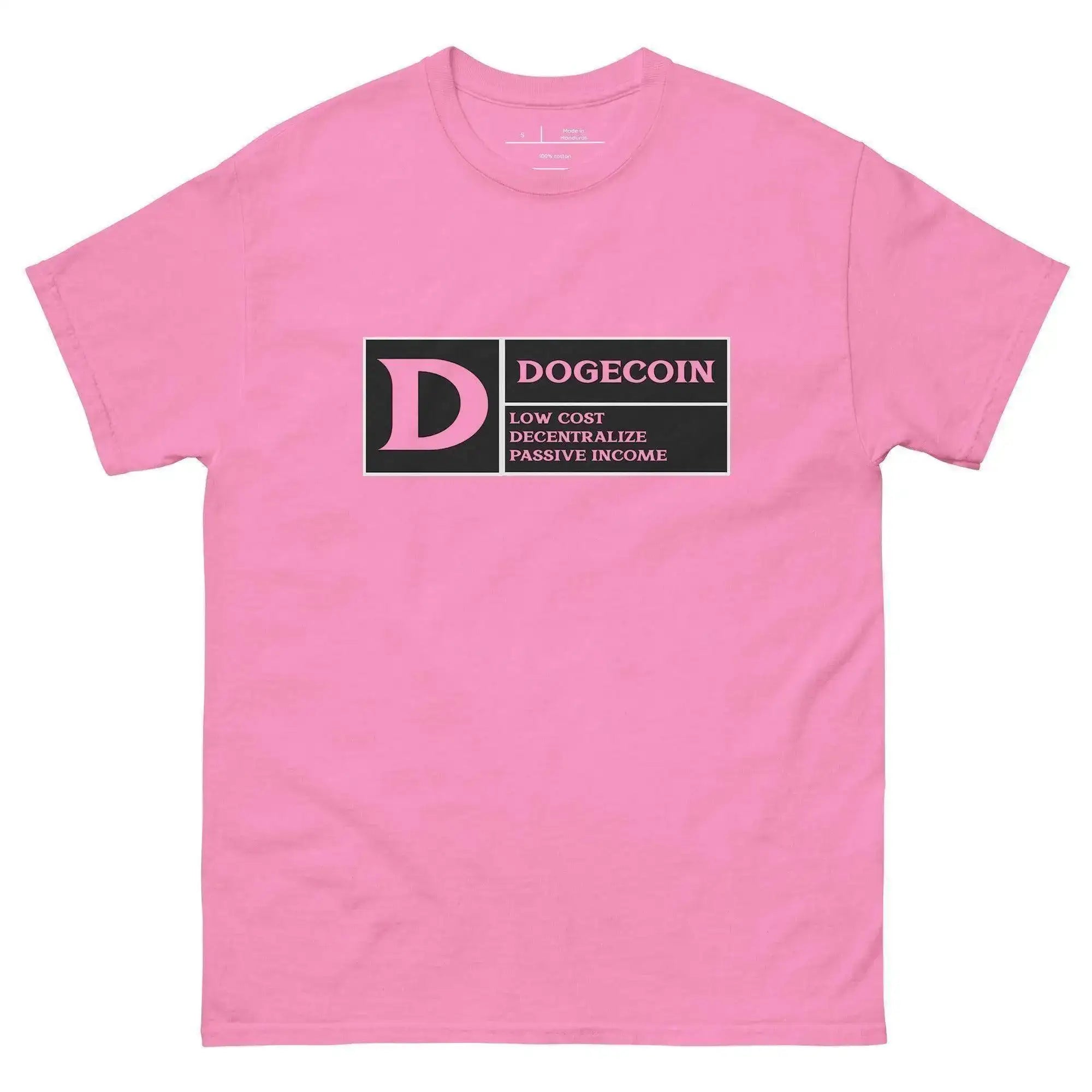 DogeCoin Label T-Shirt - InvestmenTees