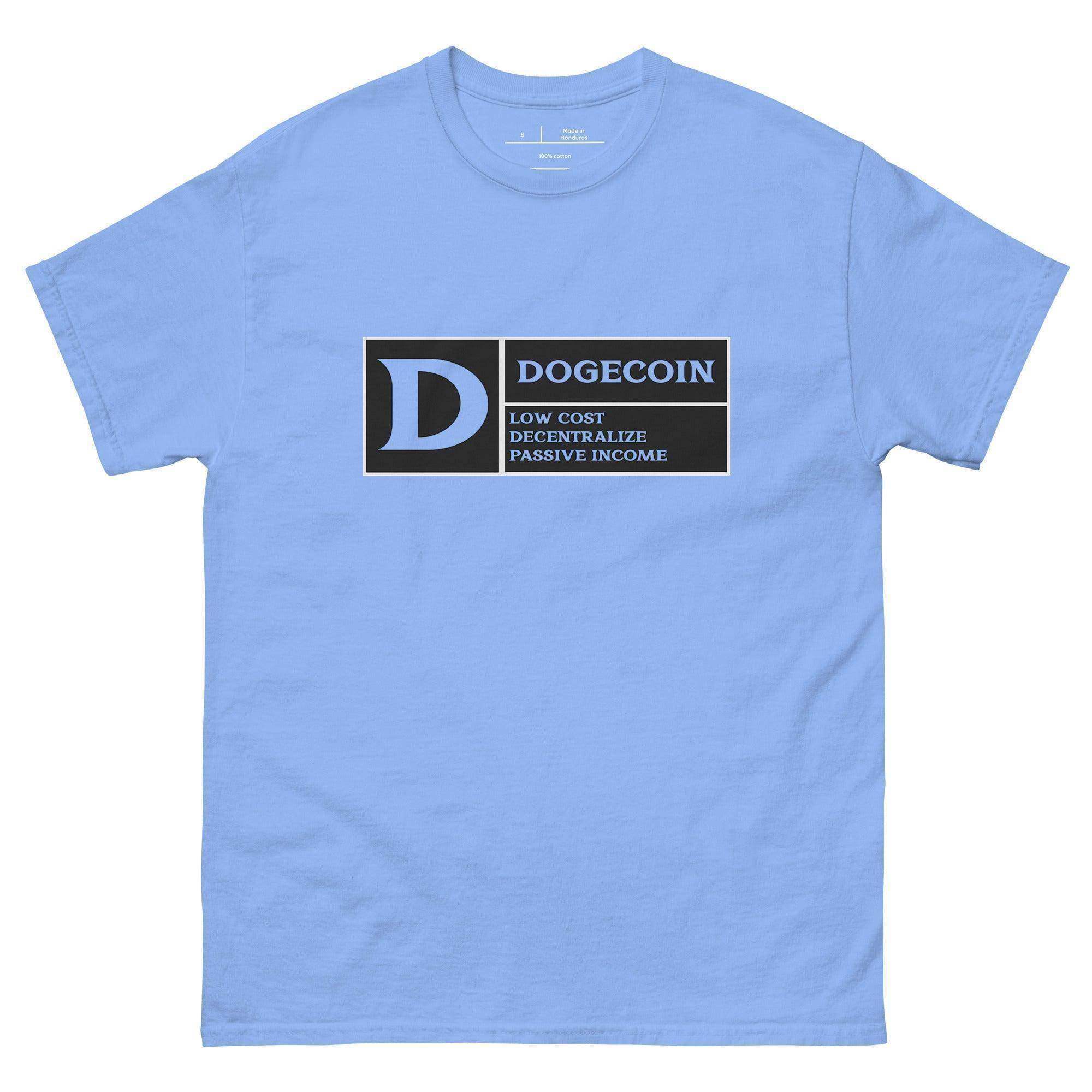 DogeCoin Label T-Shirt - InvestmenTees