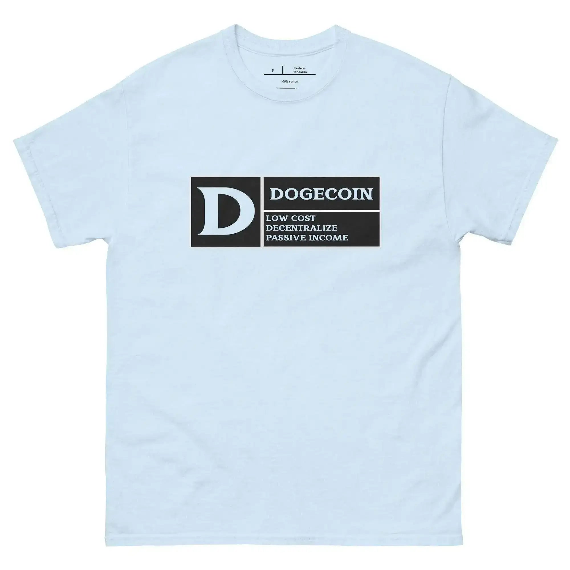 DogeCoin Label T-Shirt - InvestmenTees