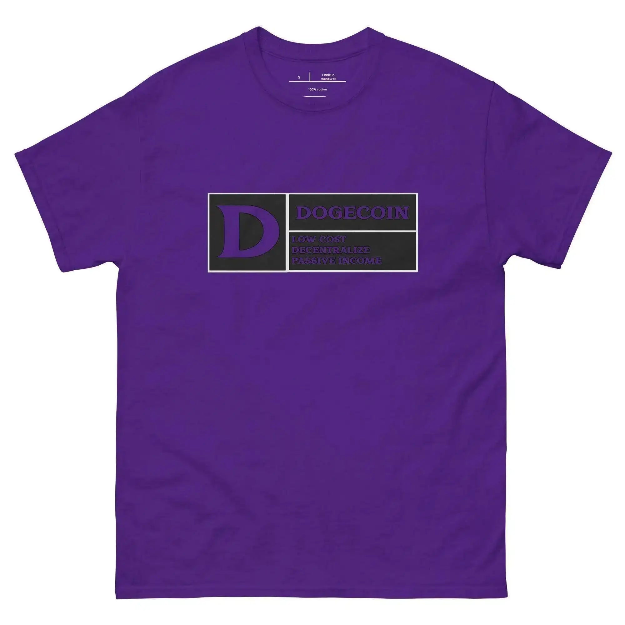 DogeCoin Label T-Shirt - InvestmenTees