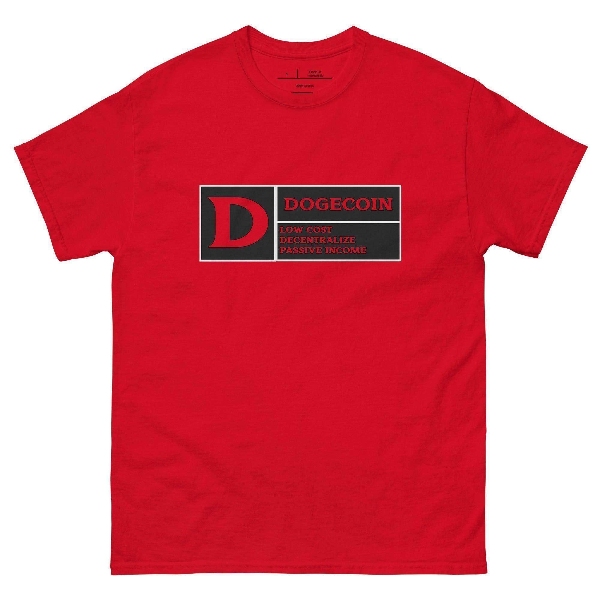 DogeCoin Label T-Shirt - InvestmenTees