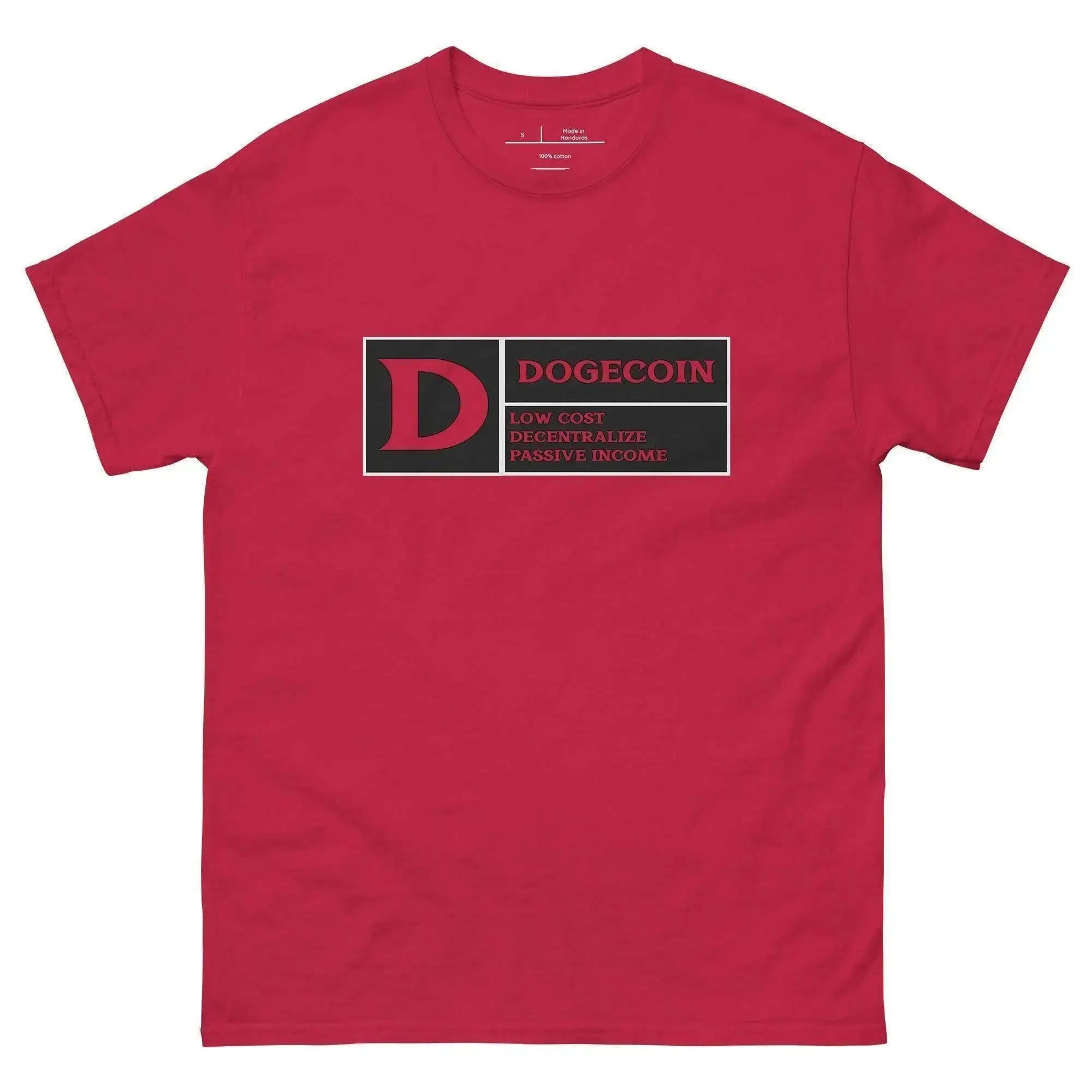 DogeCoin Label T-Shirt - InvestmenTees