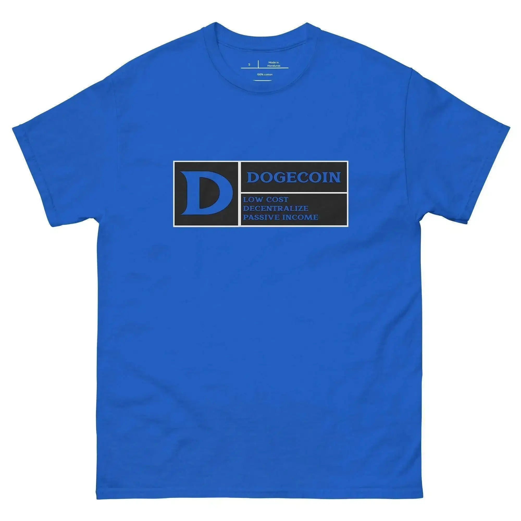 DogeCoin Label T-Shirt - InvestmenTees