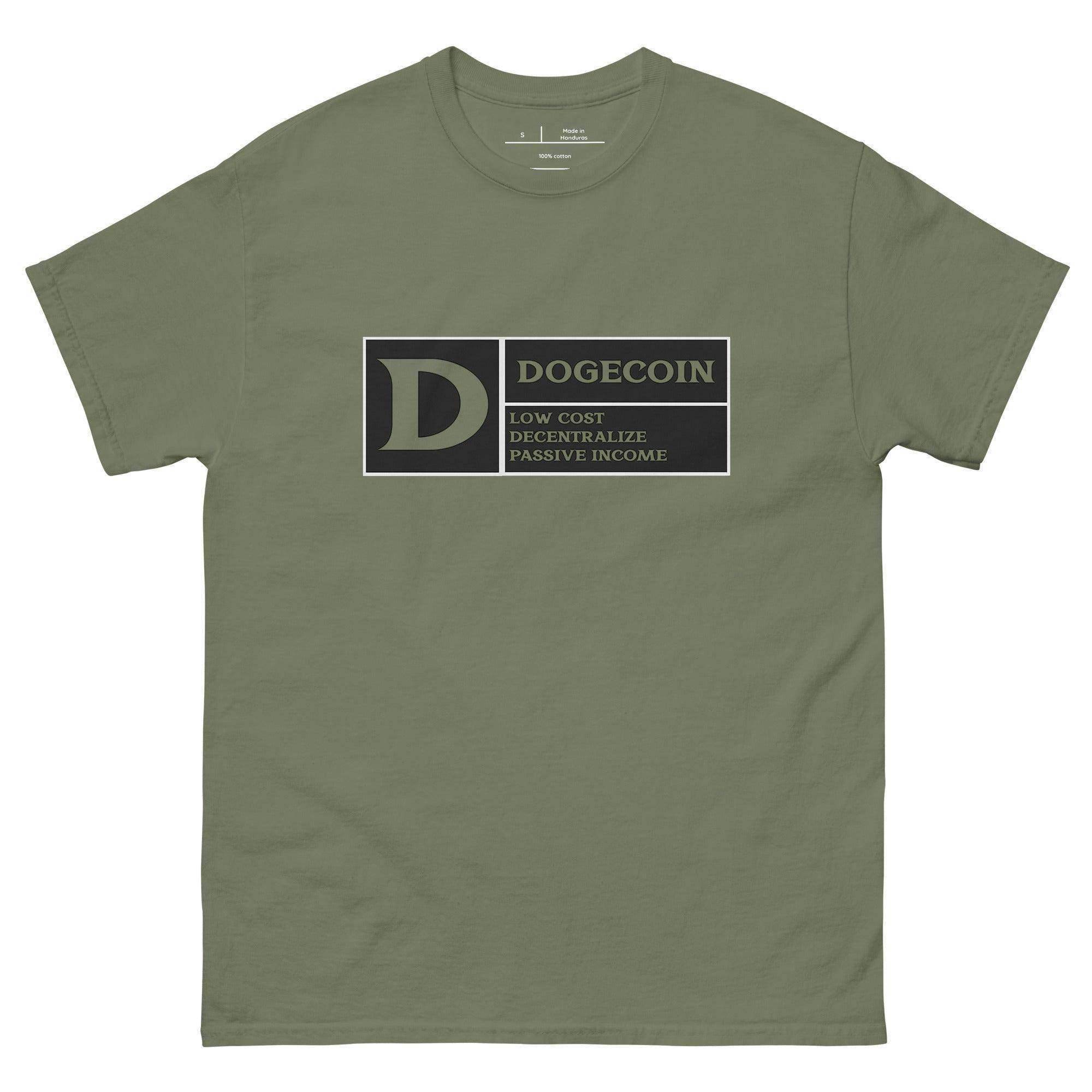DogeCoin Label T-Shirt - InvestmenTees