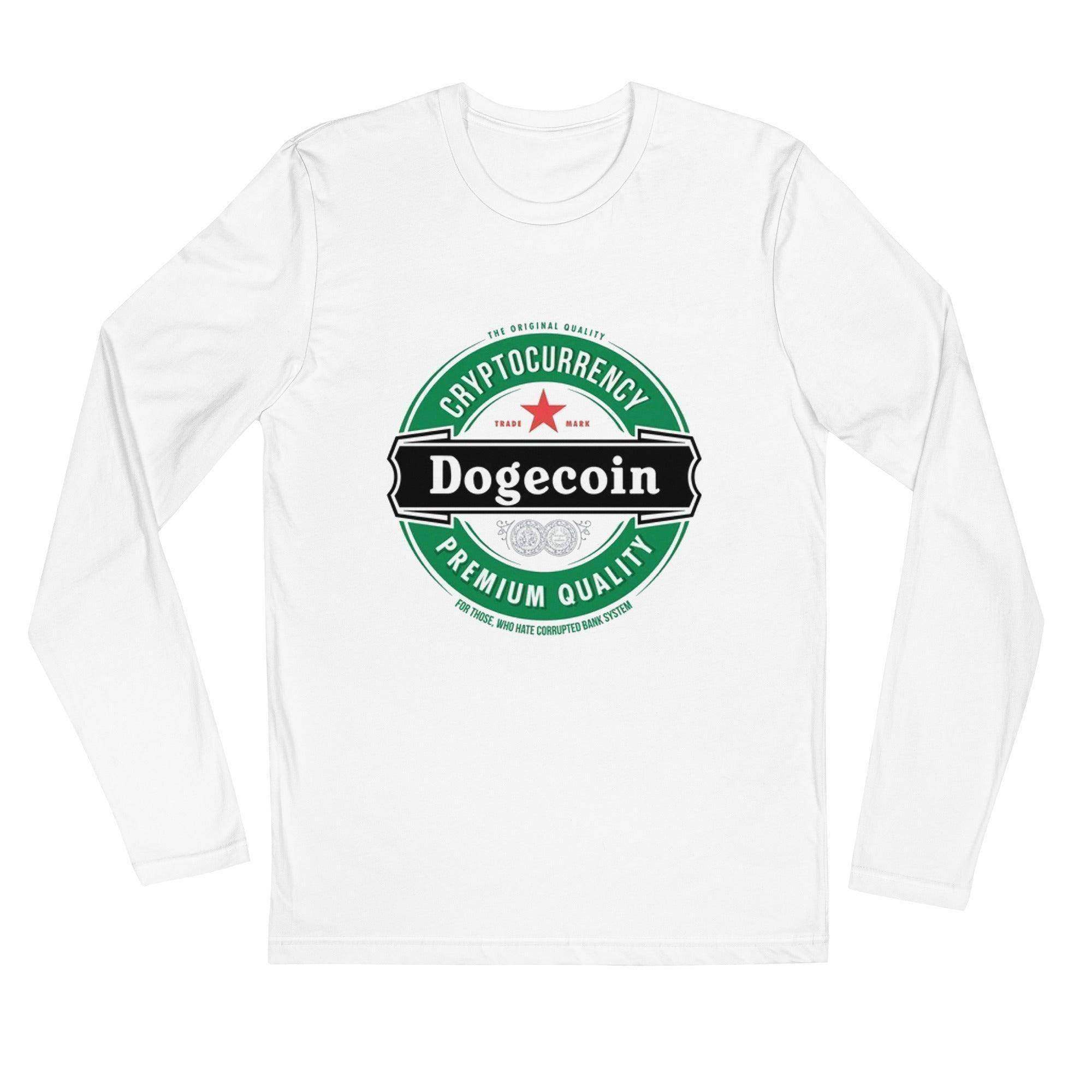 Dogecoin Quality Long Sleeve T-Shirt - InvestmenTees
