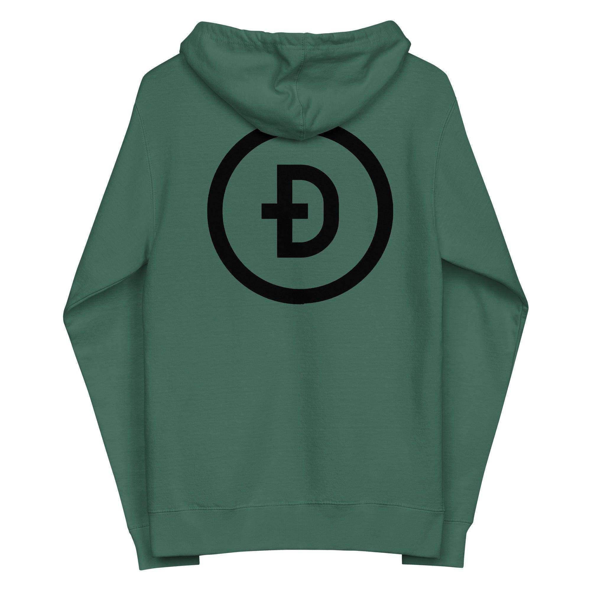 Dogecoin Zip Up Hoodie - InvestmenTees