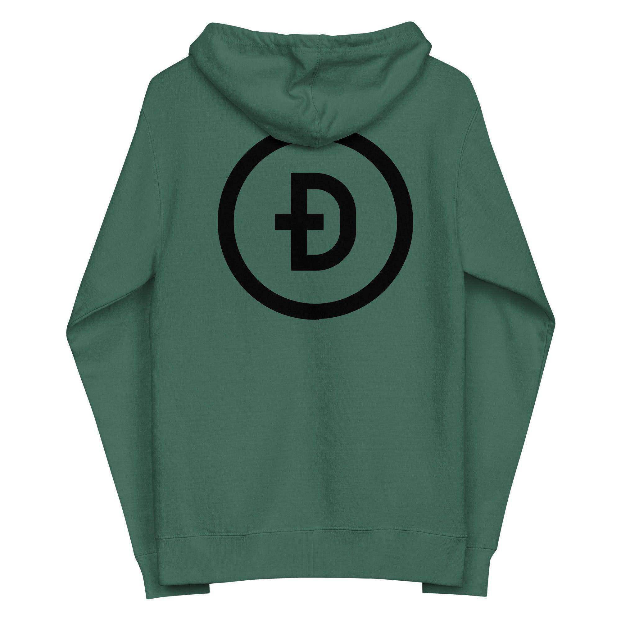 Dogecoin Zip Up Hoodie - InvestmenTees