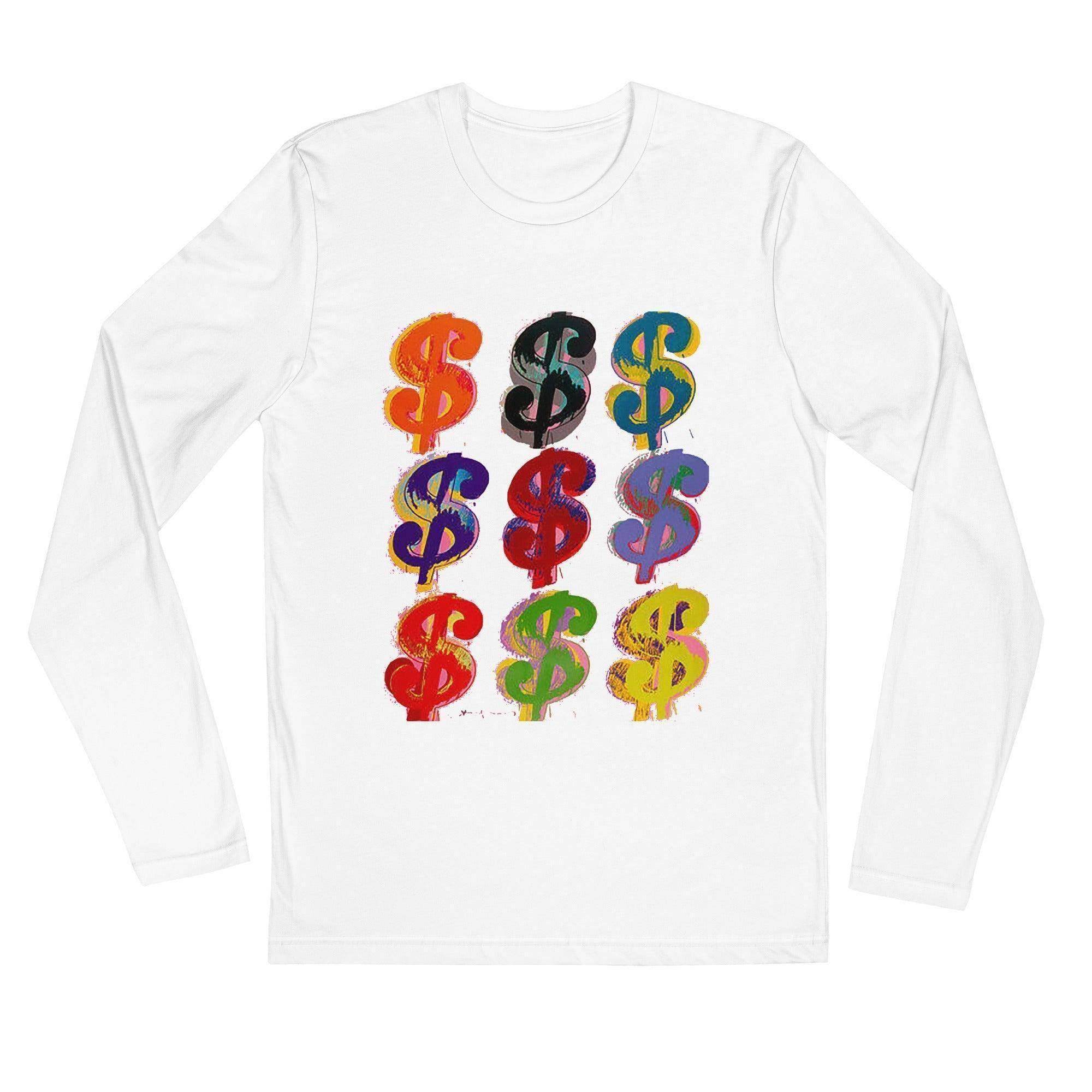 Dollar Art Long Sleeve T-Shirt - InvestmenTees