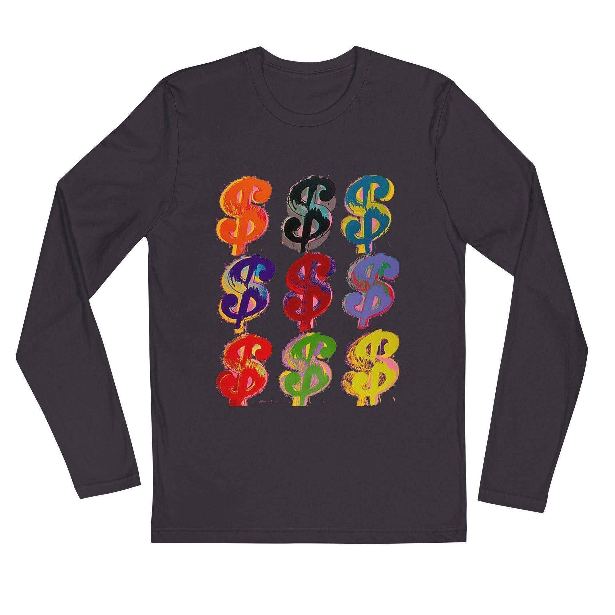 Dollar Art Long Sleeve T-Shirt - InvestmenTees