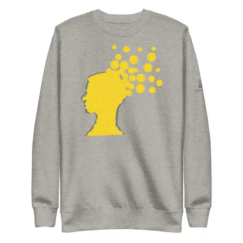 Dollar Figure Head Sweatshirt - InvestmenTees