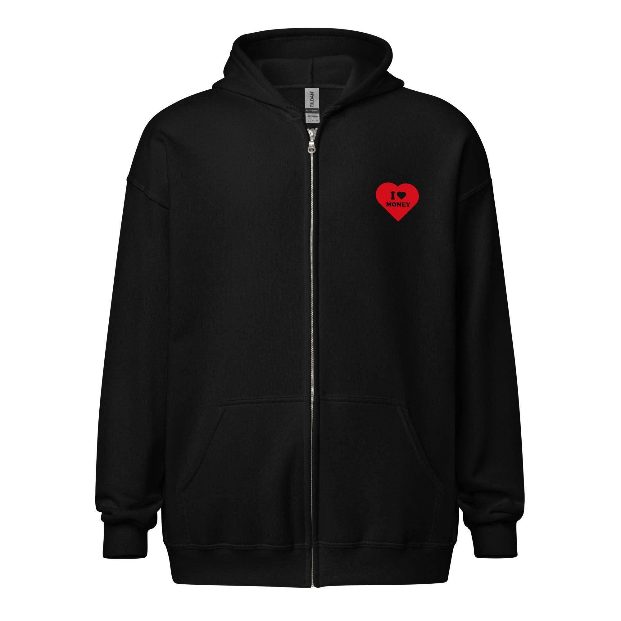 Dollar Highlights Zip Up Hoodie - InvestmenTees