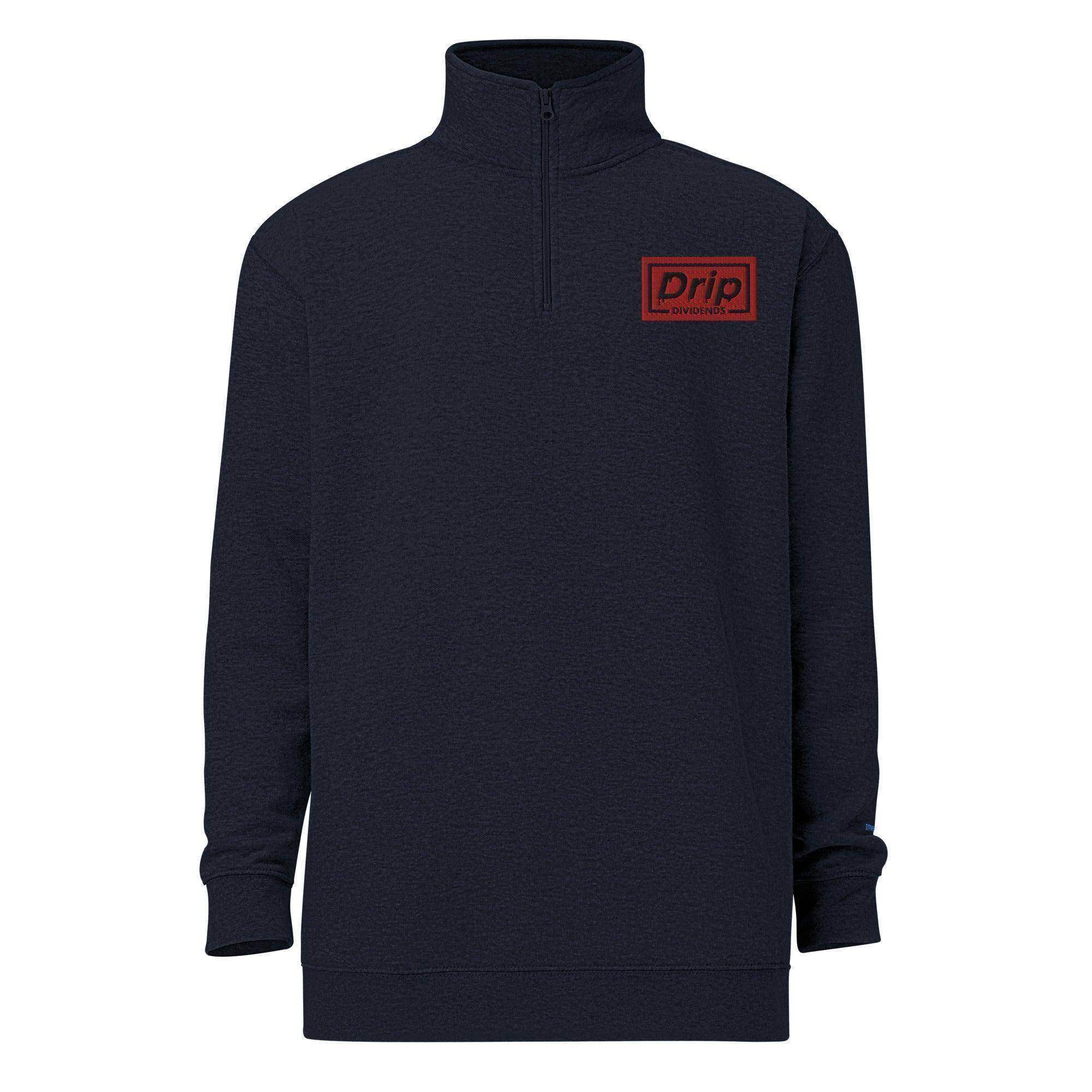 DRIP | Dividends Reinvestment Plan Fleece Pullover - InvestmenTees