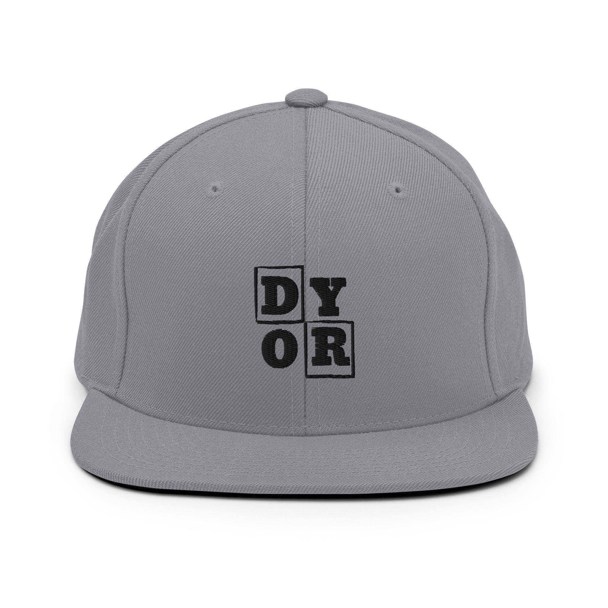 DYOR | Do Your Own Research Snapback Hat - InvestmenTees