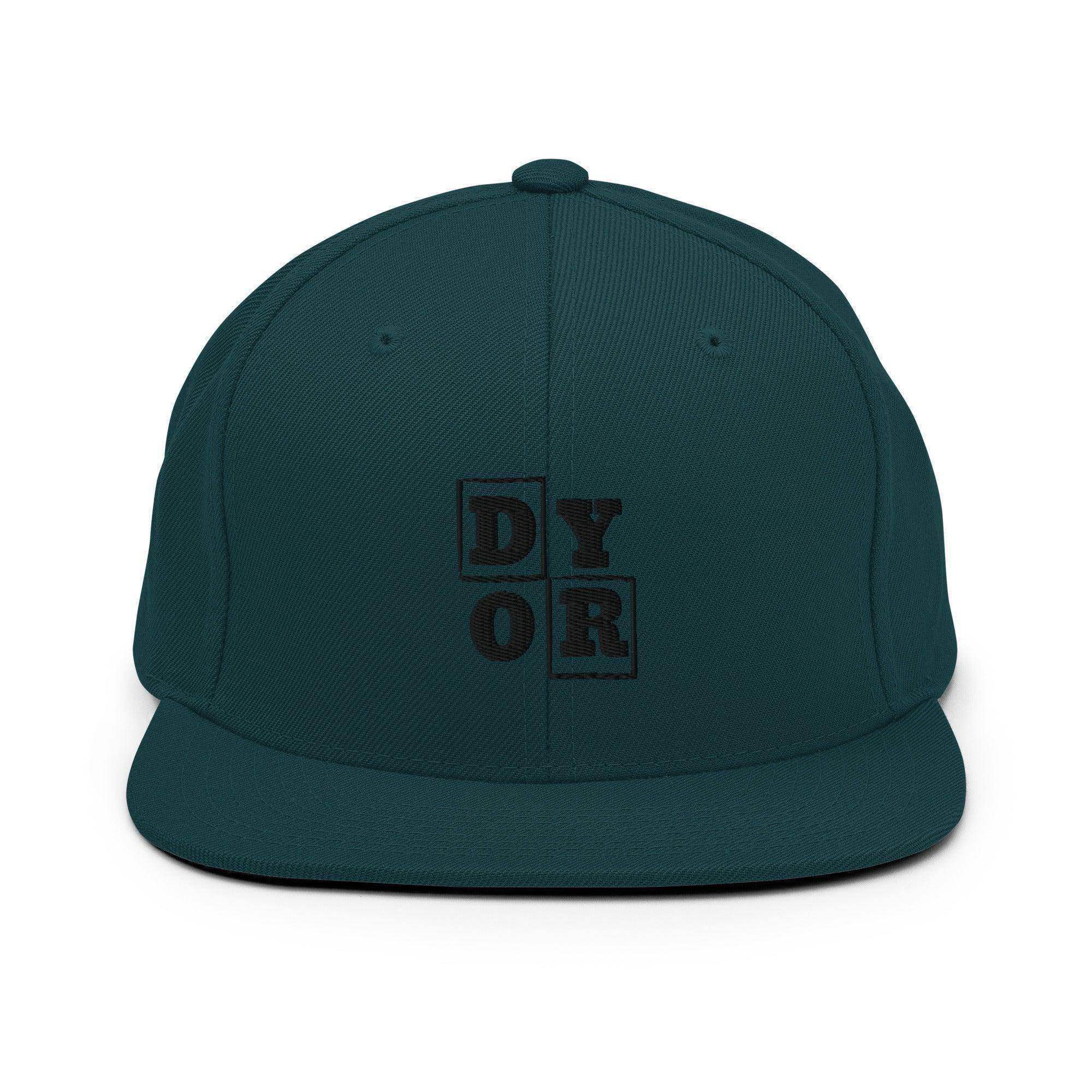 DYOR | Do Your Own Research Snapback Hat - InvestmenTees